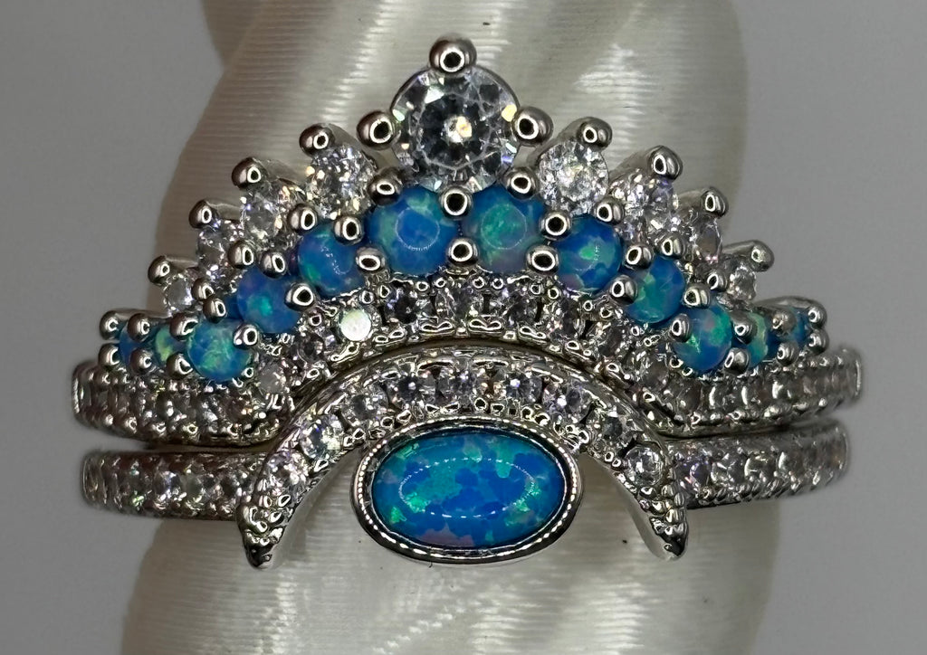 BP Blue Fire Opal Size 9