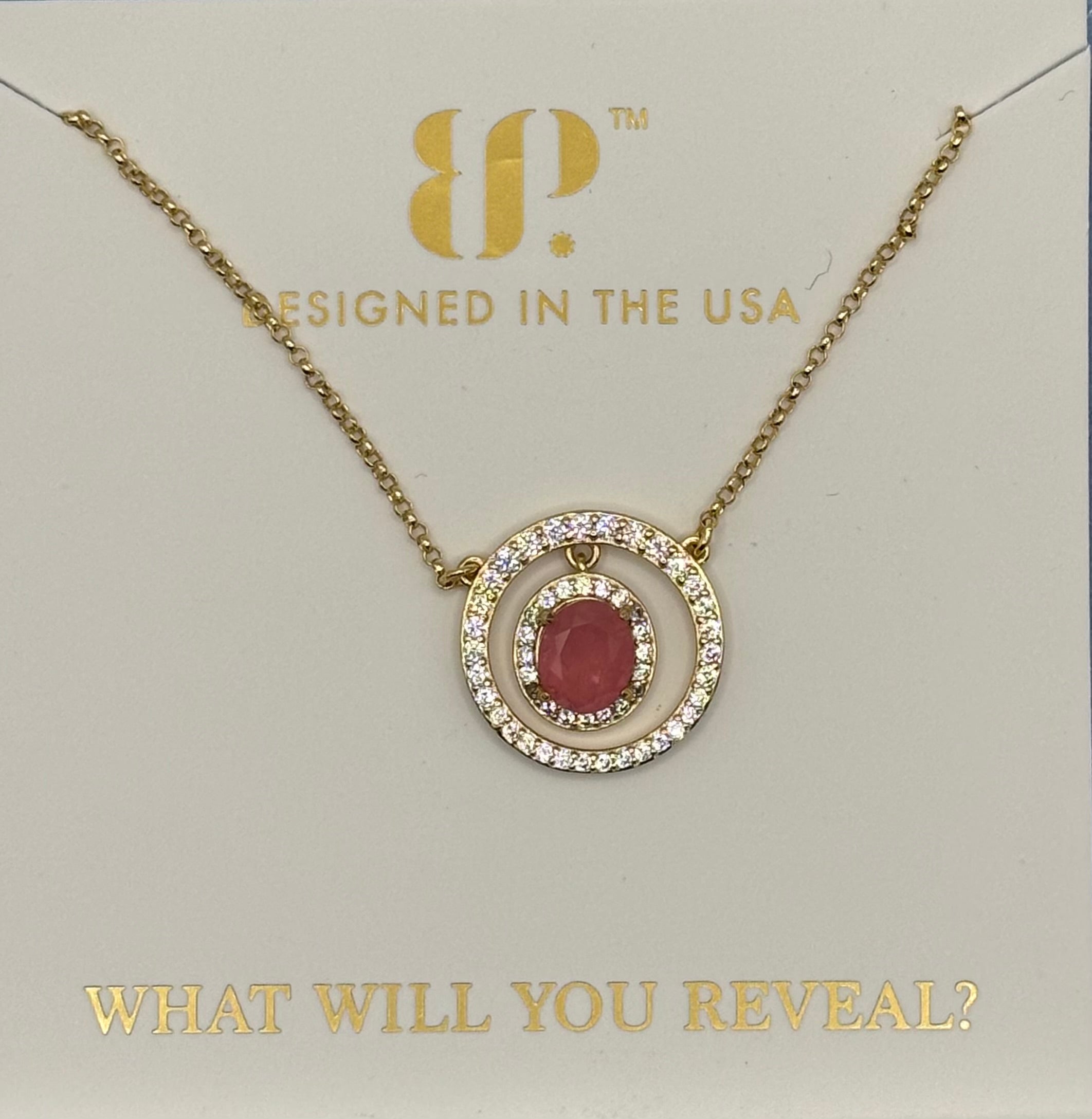 BP Eclipsed By Your Love Vermeil Sterling Club 2026 Necklace