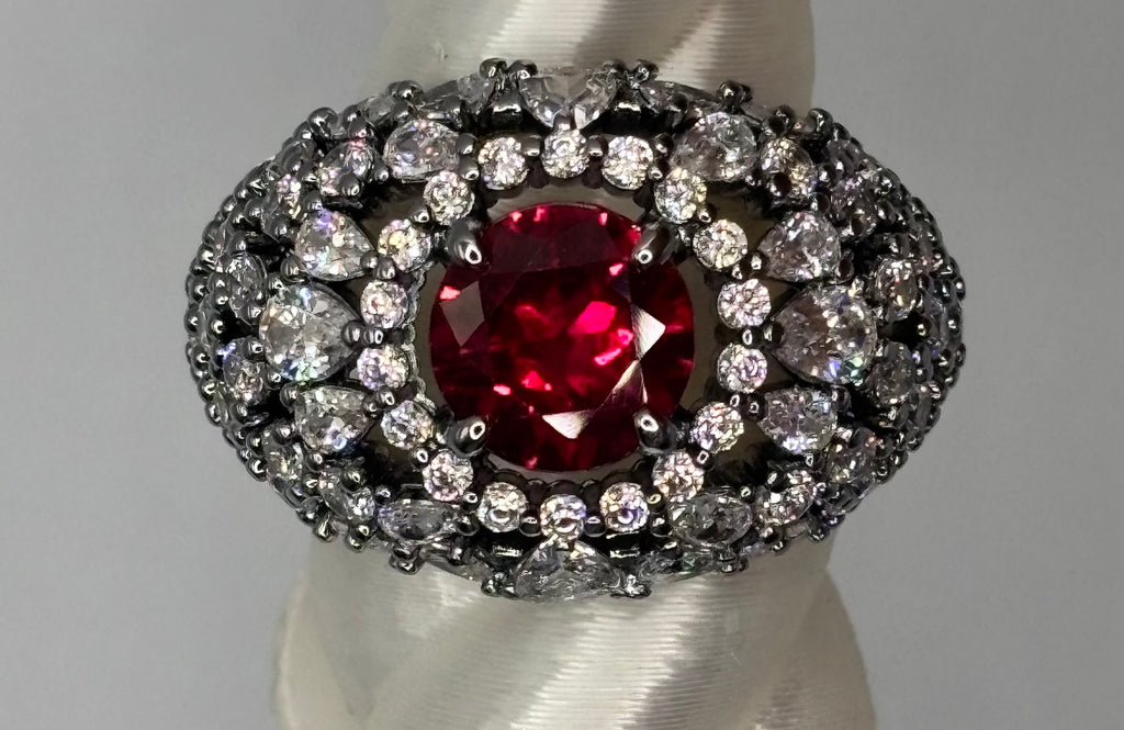 BP Ruby Hematite Ring Size 7