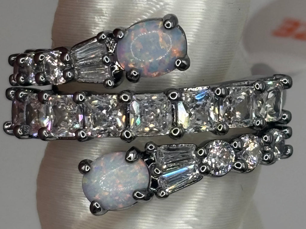 BP Opal Hematite Ring Size 6