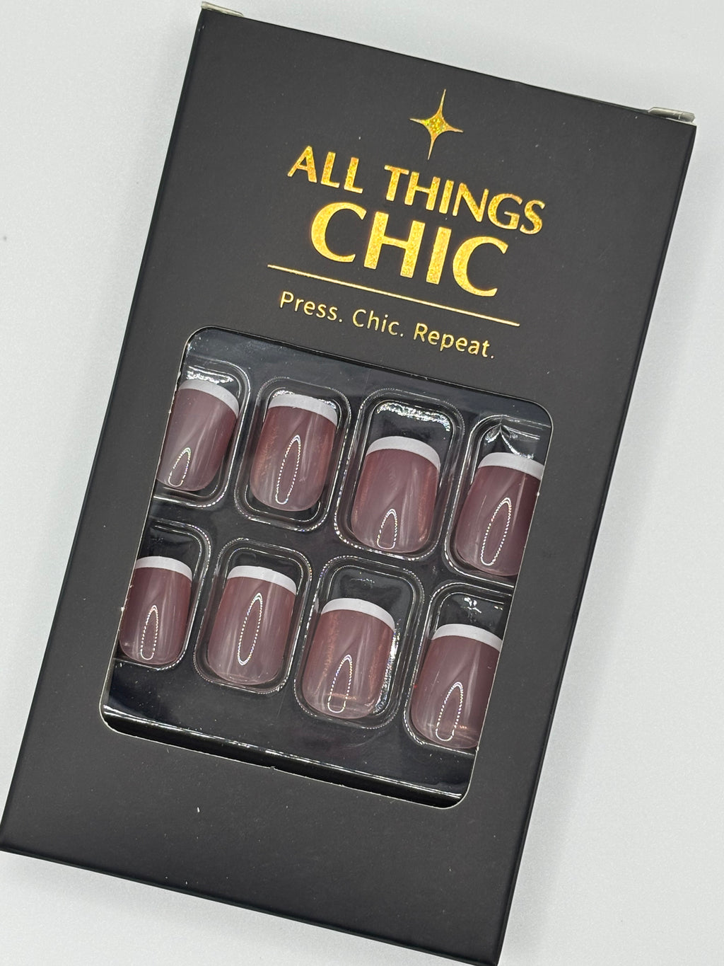 Frenchies Press-On Nails Short