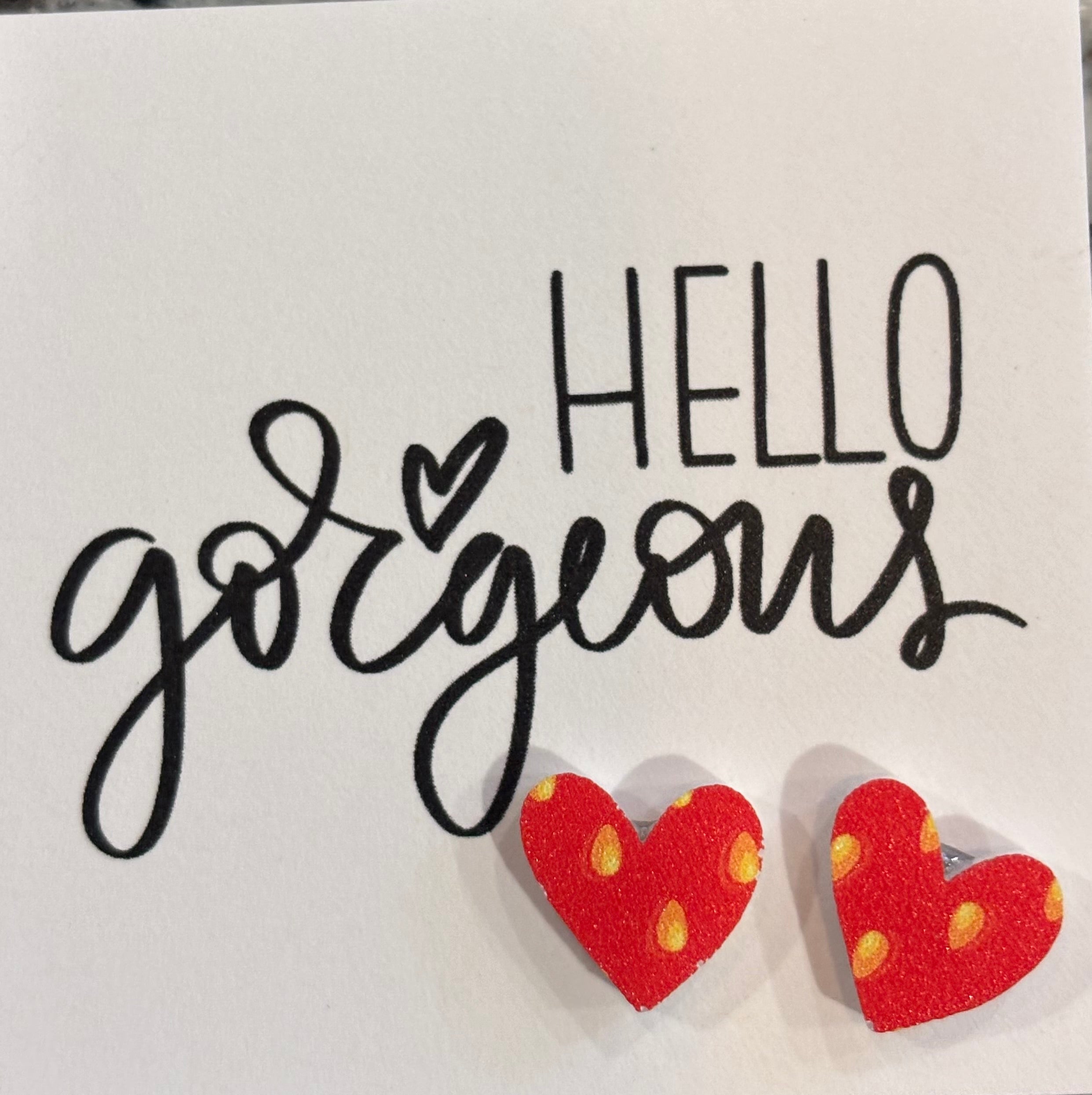 Valentine’s Heart Earrings