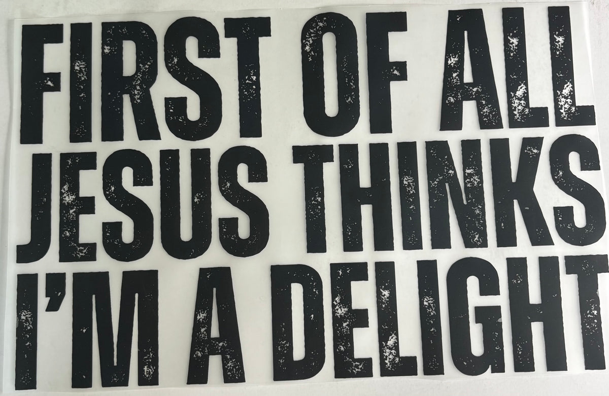 Jesus Thinks I’m A Delight Shirt