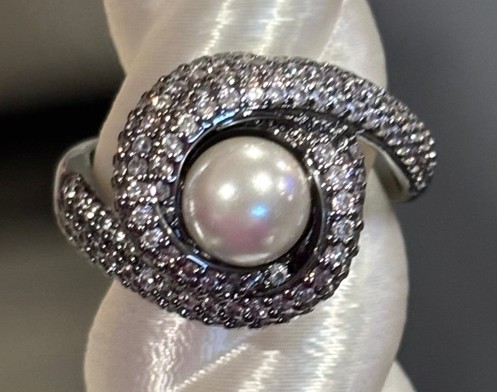 BP Ceramic Pearl Hematite Size 8