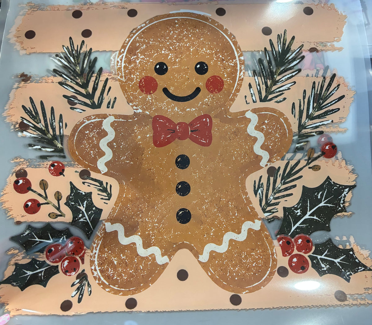 Gingerbread Man Shirt Design