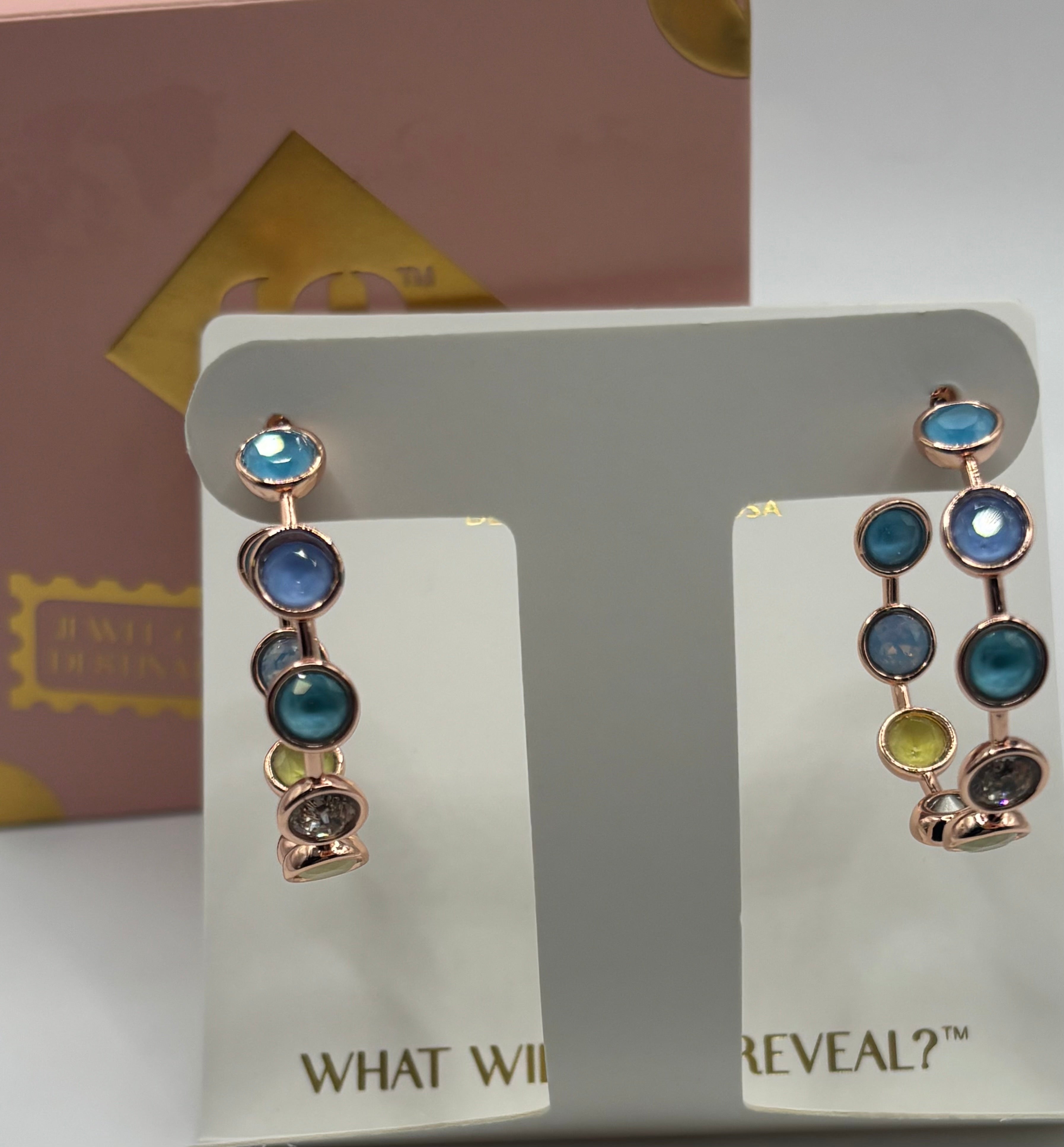 Summer Jewel Candy Platinum Status Earrings