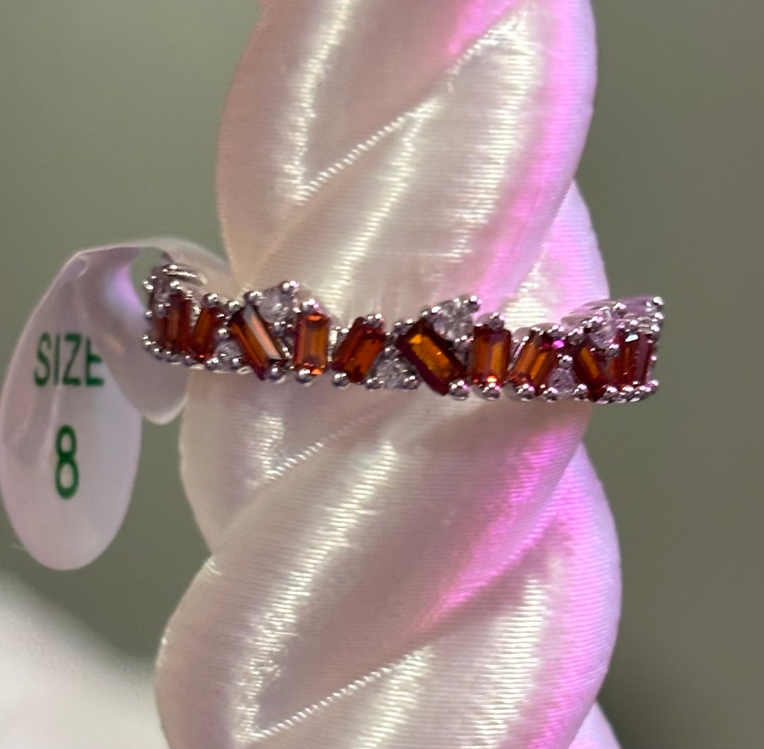 Sculpted In Shine Ring Size 8