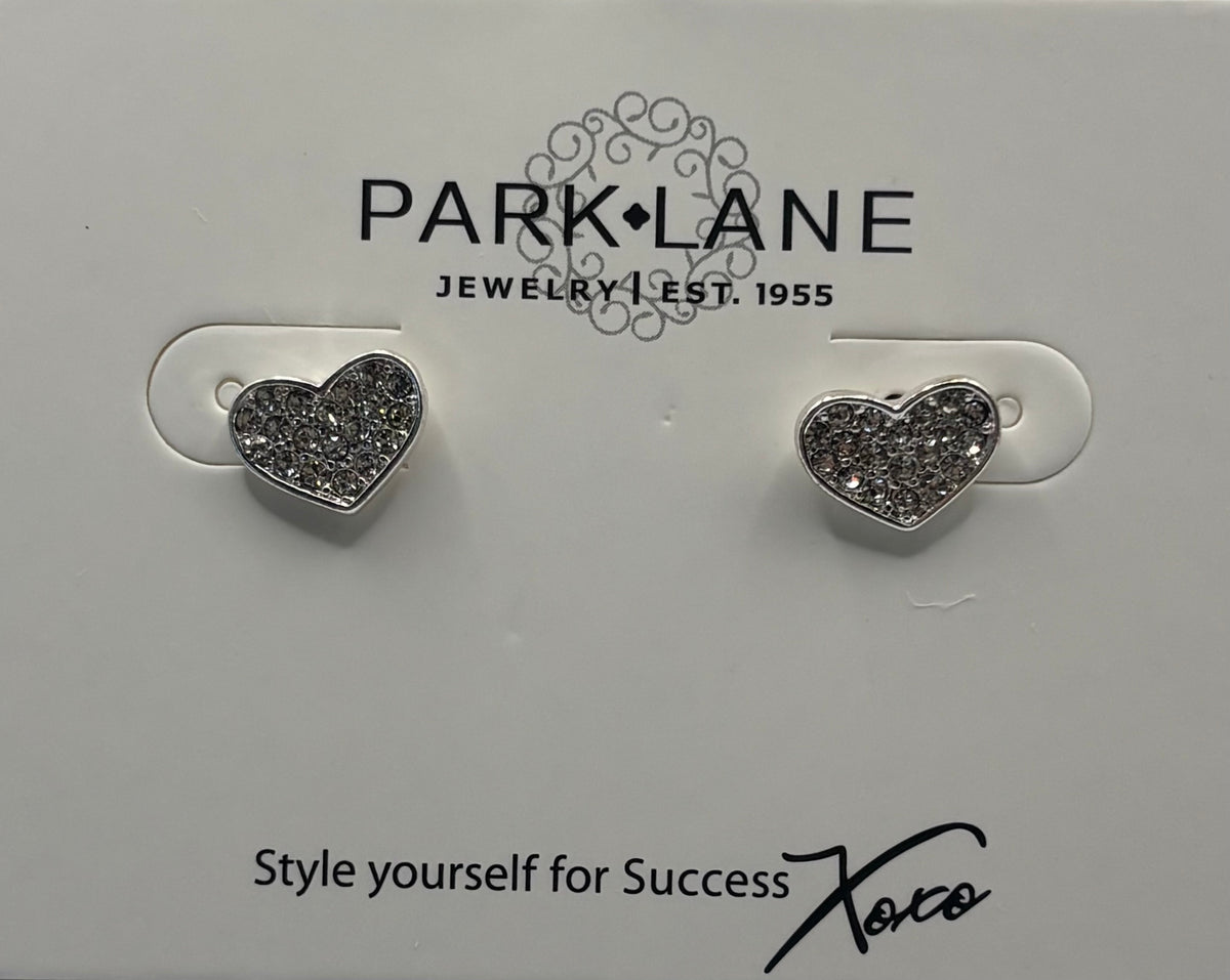 Park Lane Heart Stud Earrings