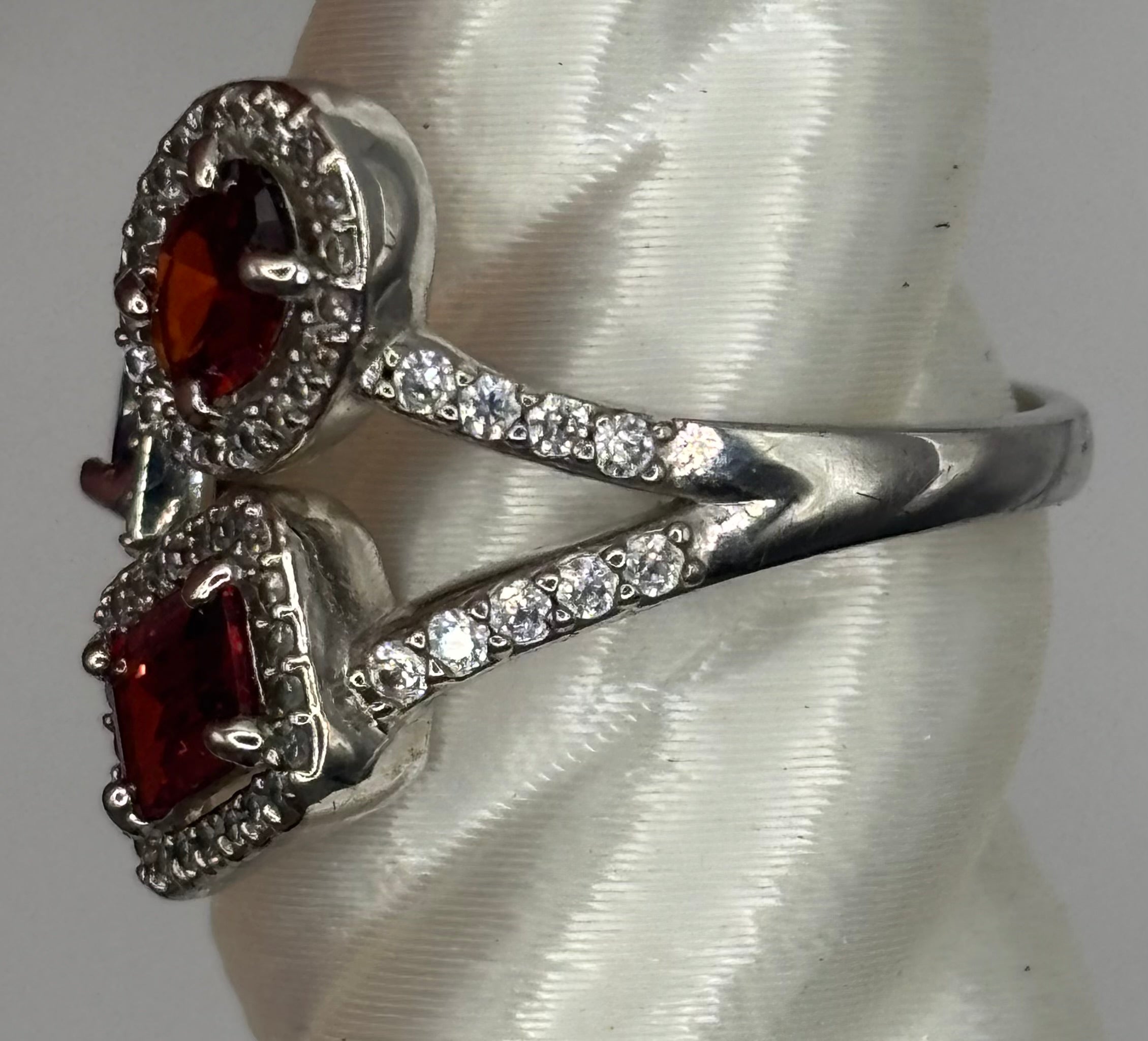 BP Garnet Hematite Ring Size 7