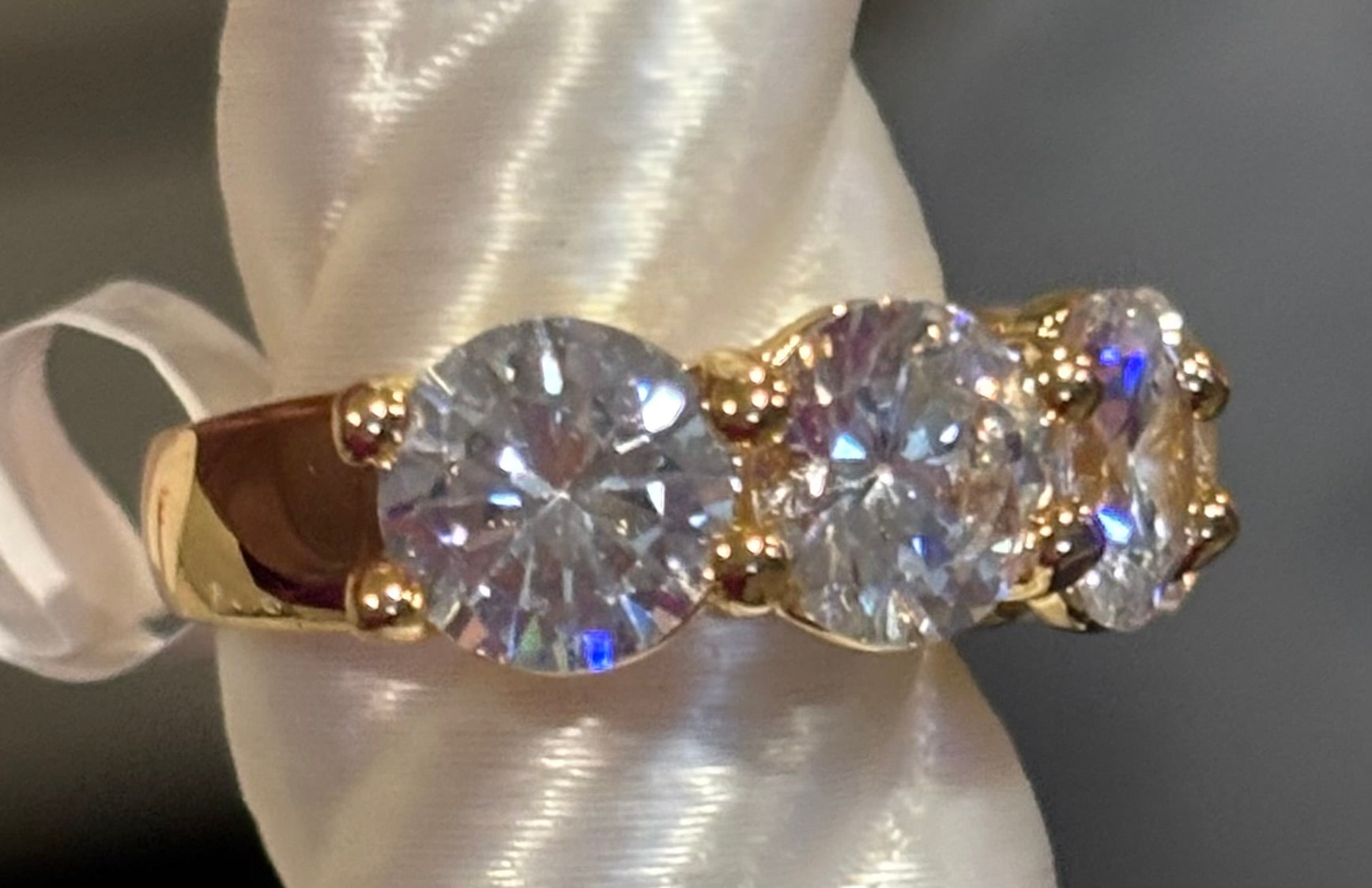 BP Diamond CZ Gold Size 6