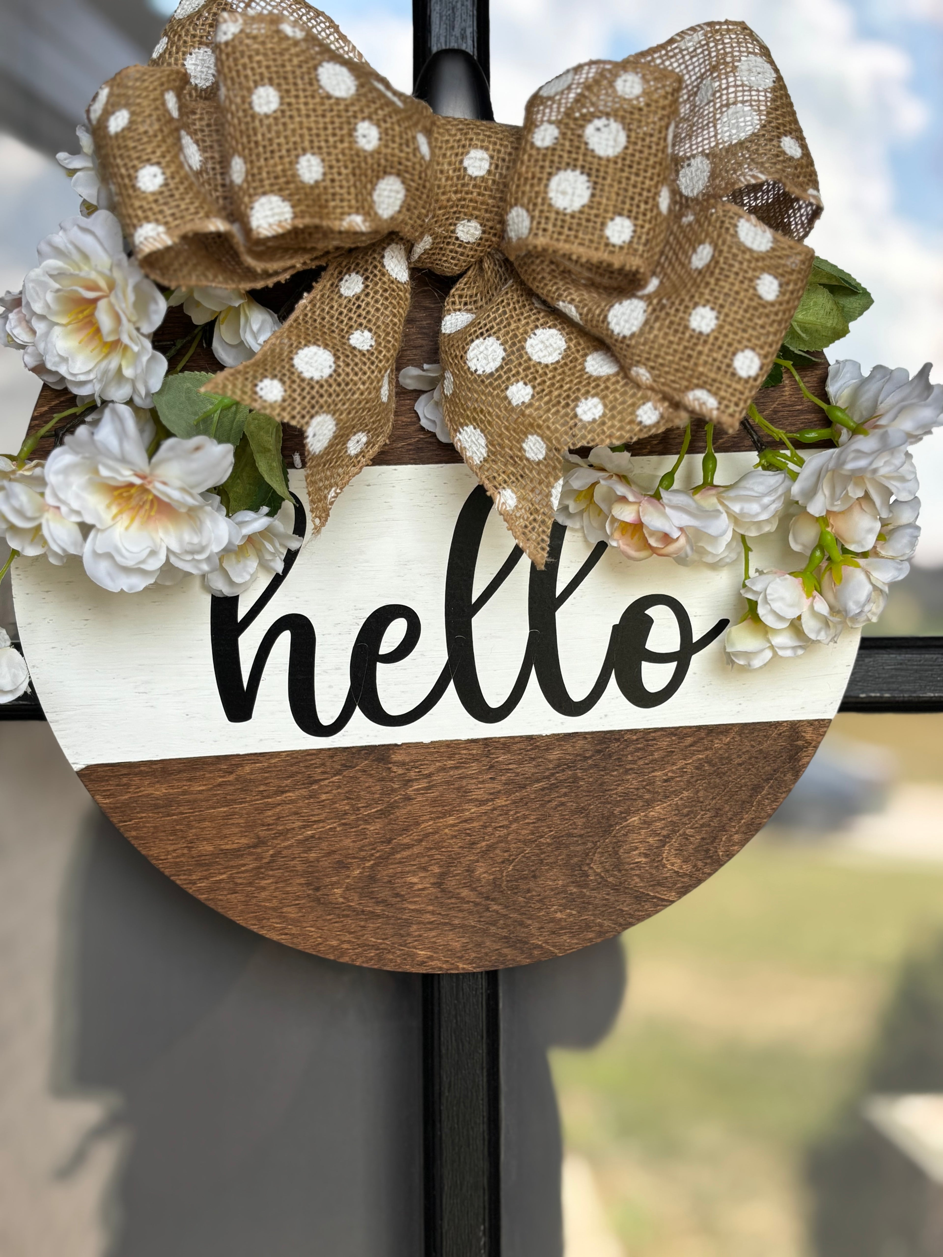 Hello Door Hanger