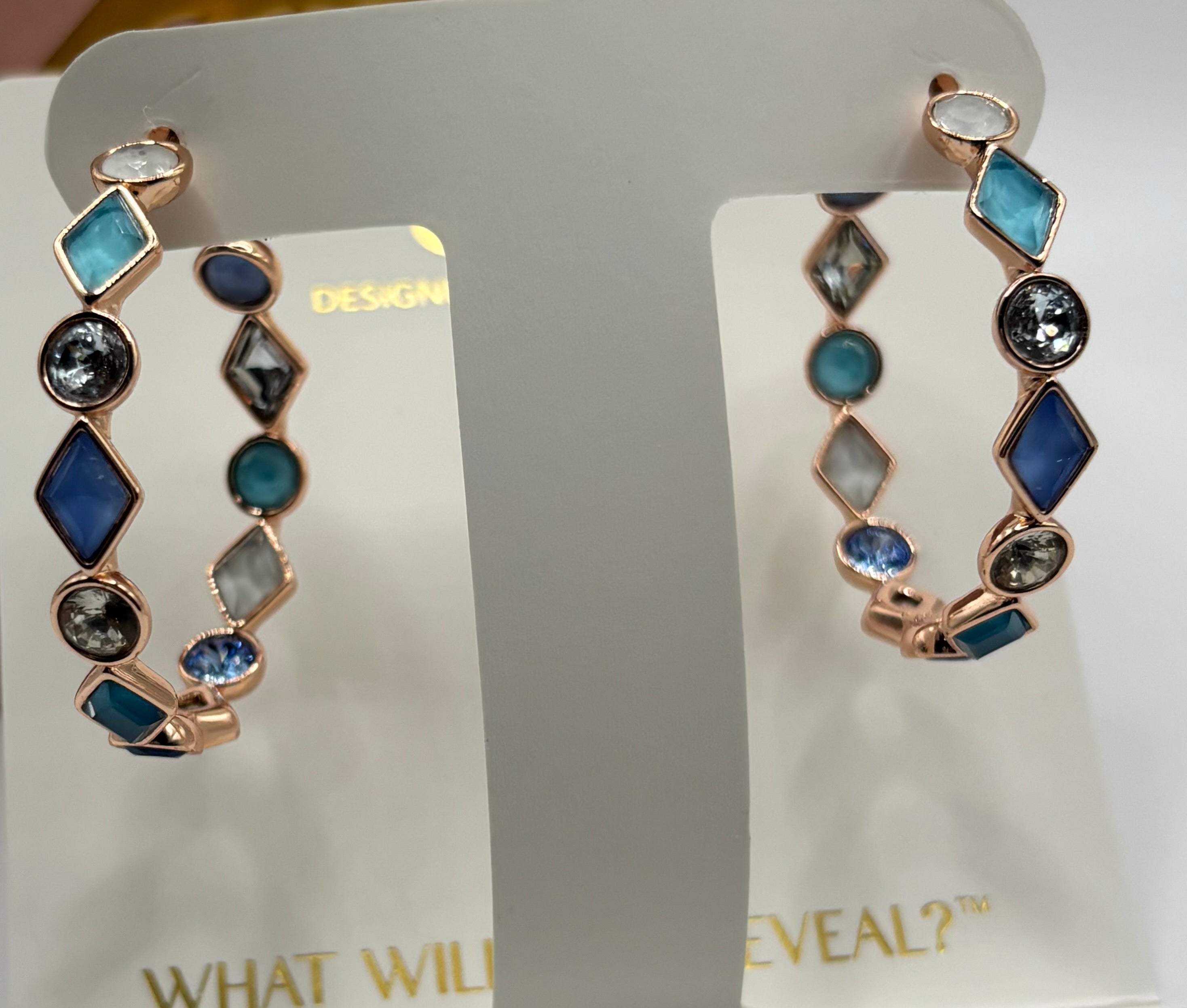 Summer Jewel Candy Stories Stamped Earrings