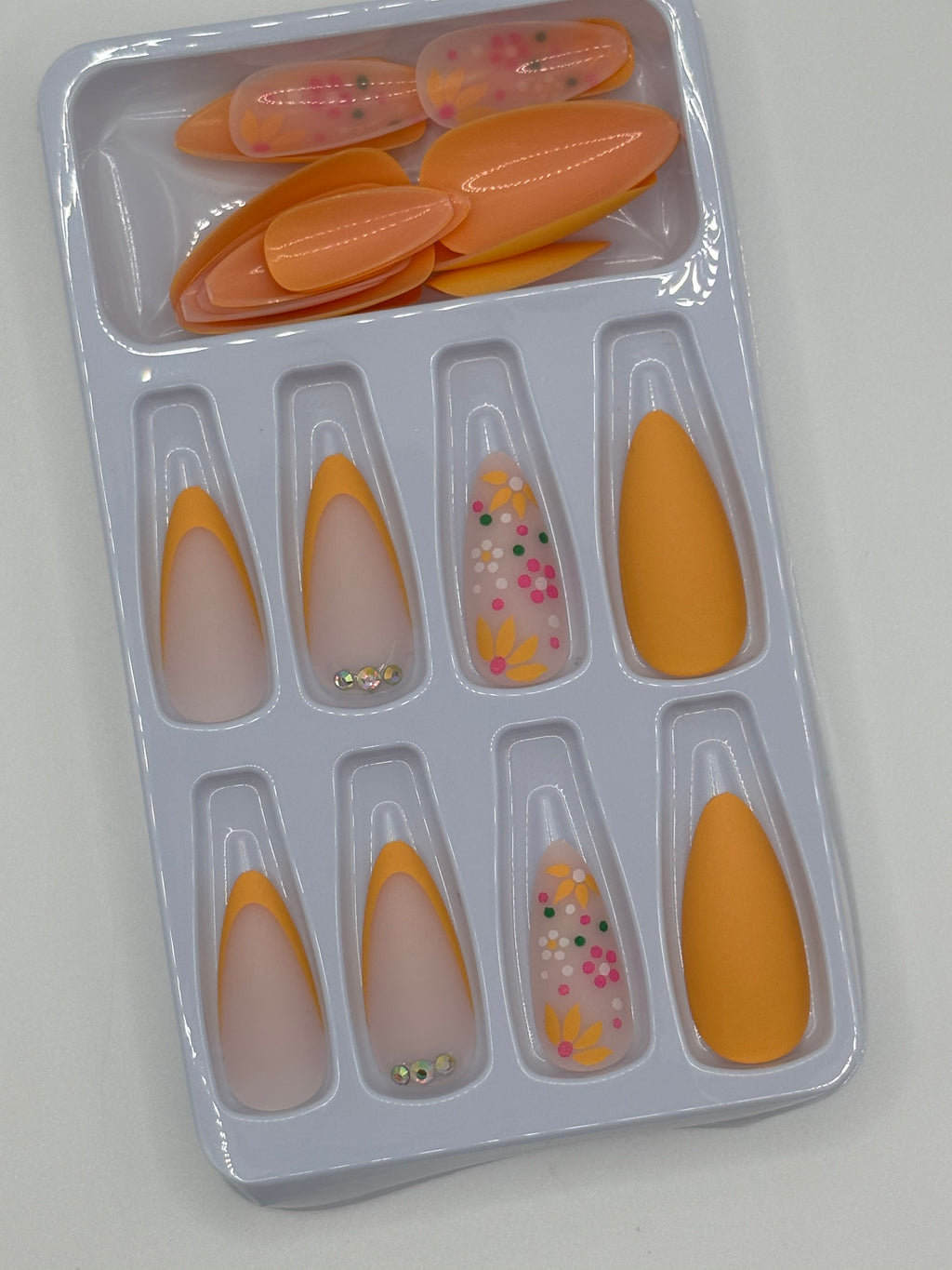 Summer Sorbet Press-On Nails Medium