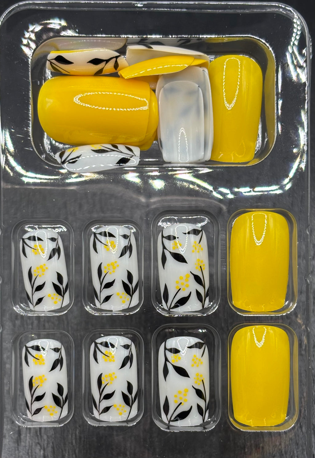 Limoncello Press-On Nails Short