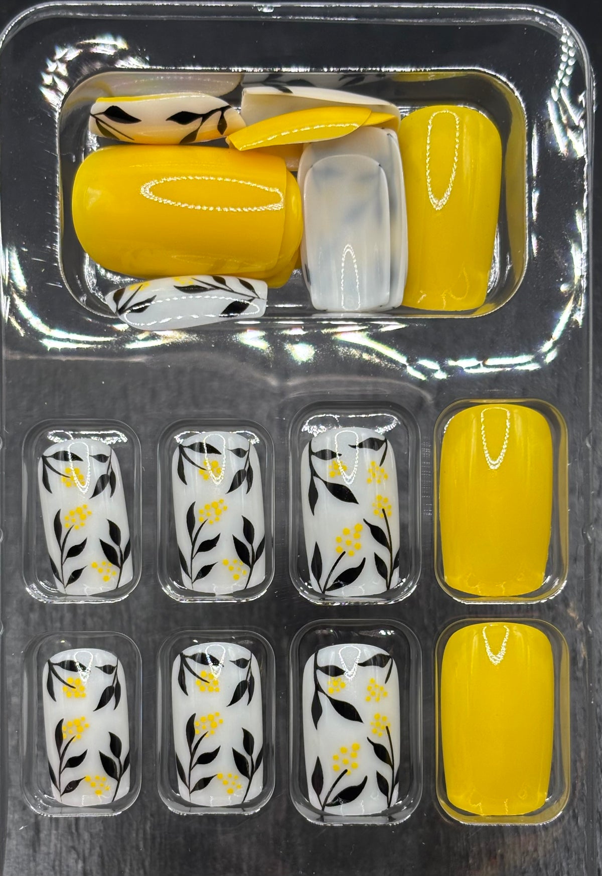 Limoncello Press-On Nails Short