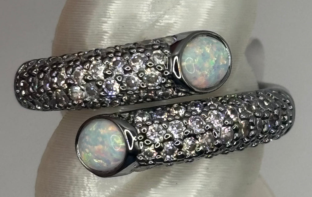 BP Opal Hematite Ring Size 7