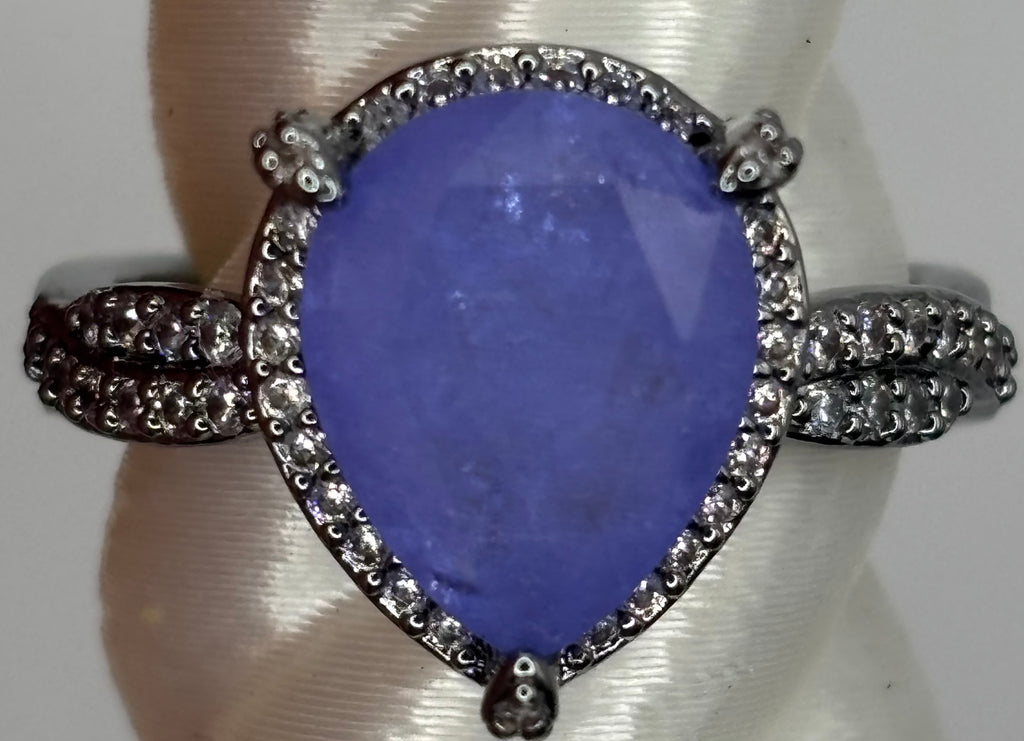 BP Lavender Fluorite Hematite Size 8