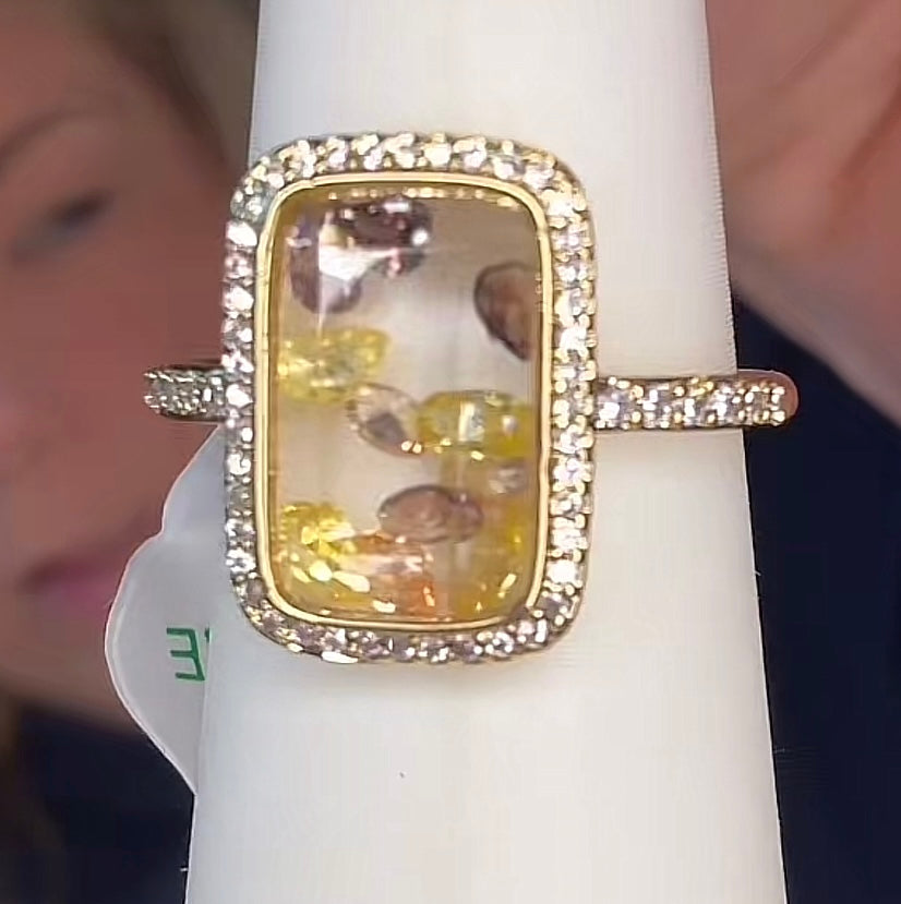 BP Secrets Under Glass Ring Size 8 November 2026 Preorder