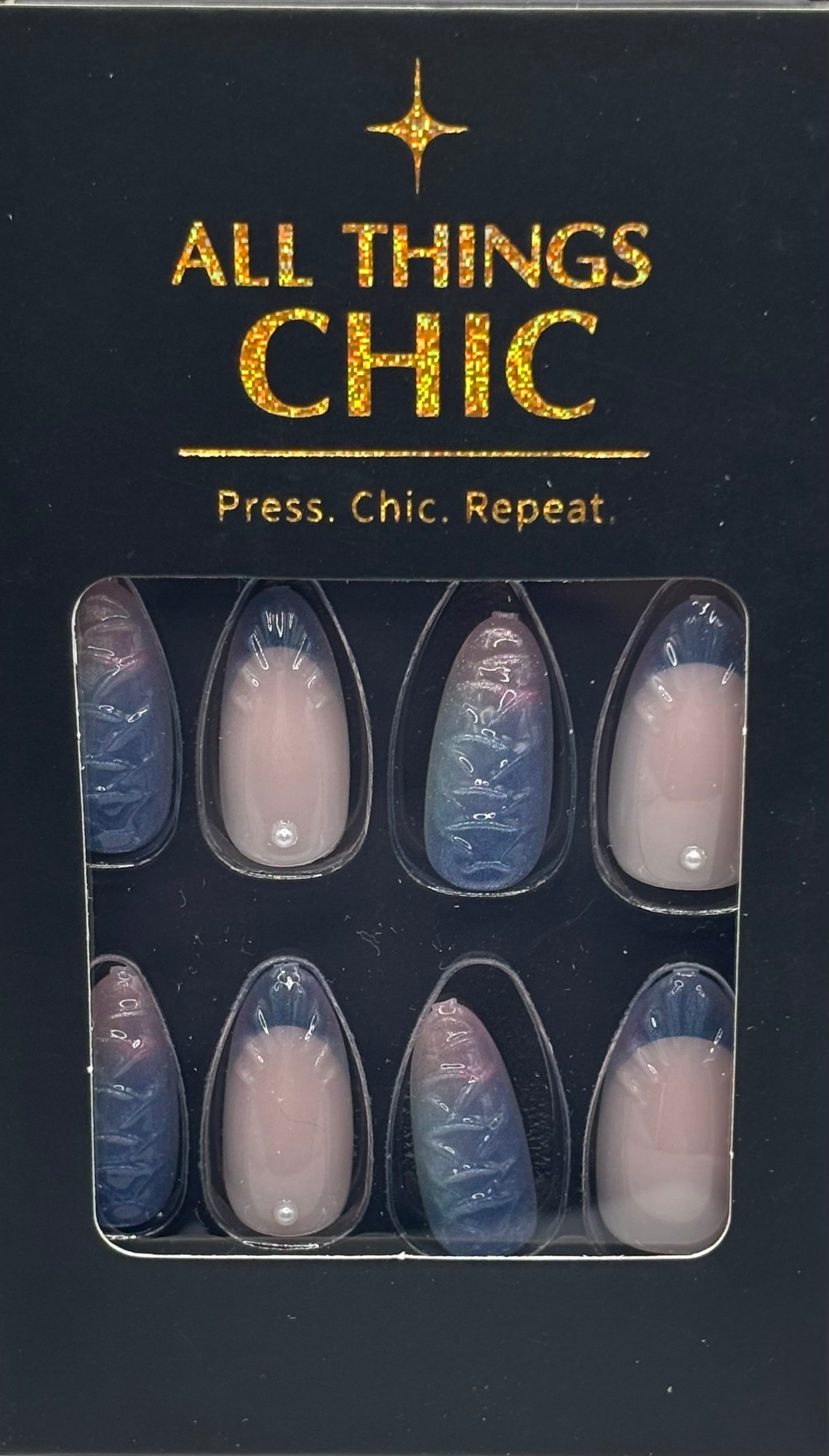 Mermaid Magic Press-On Nails Medium