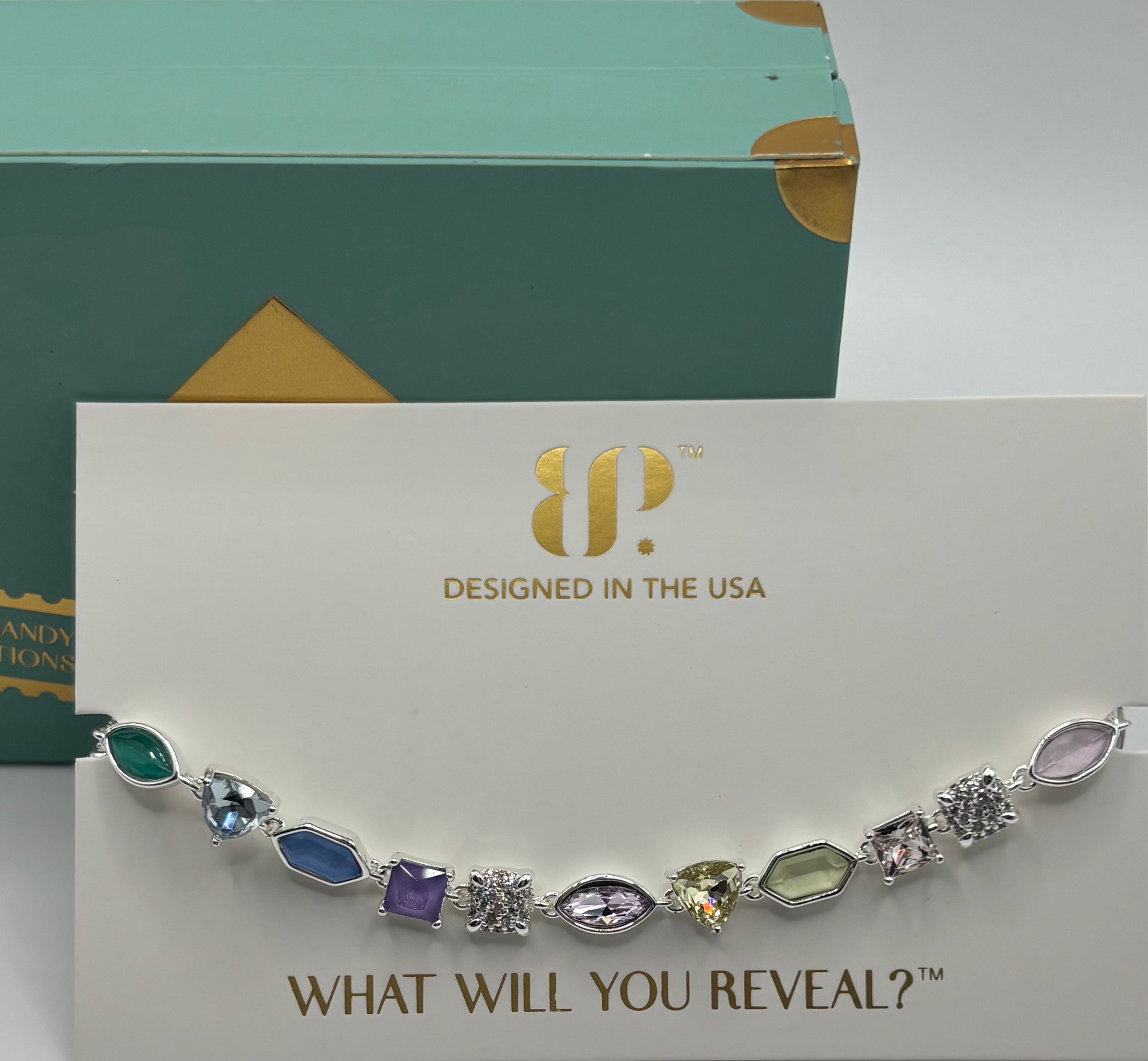 Summer Jewel Candy Couture Compass Bracelet