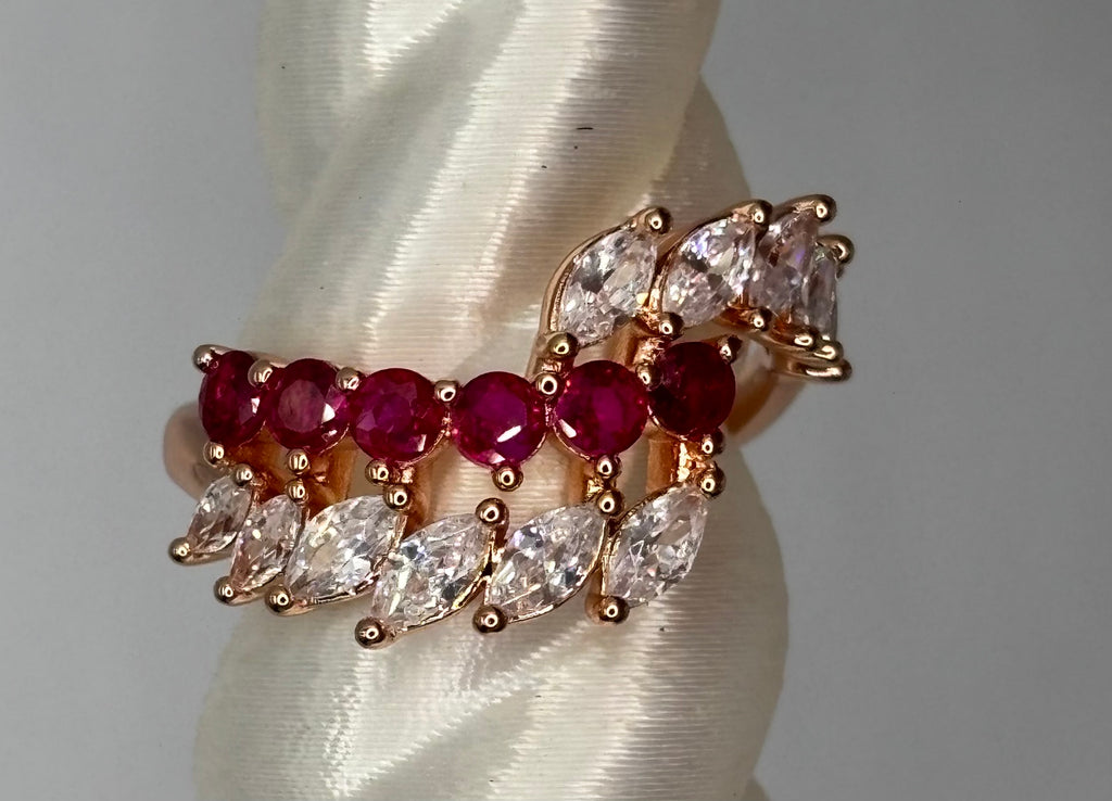BP Ruby Rose Gold Ring Size 8