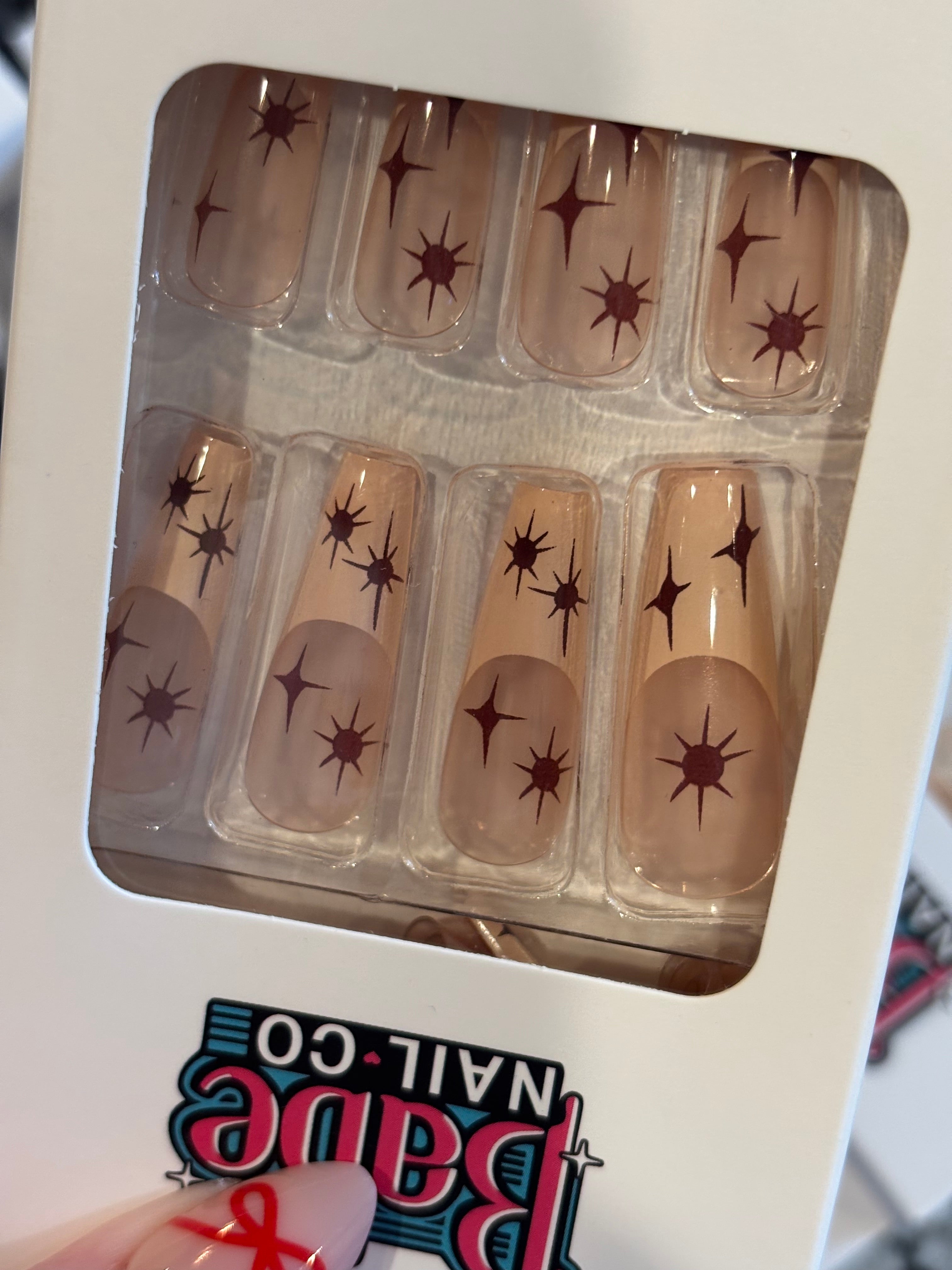 BNC Press On Nails Long Length