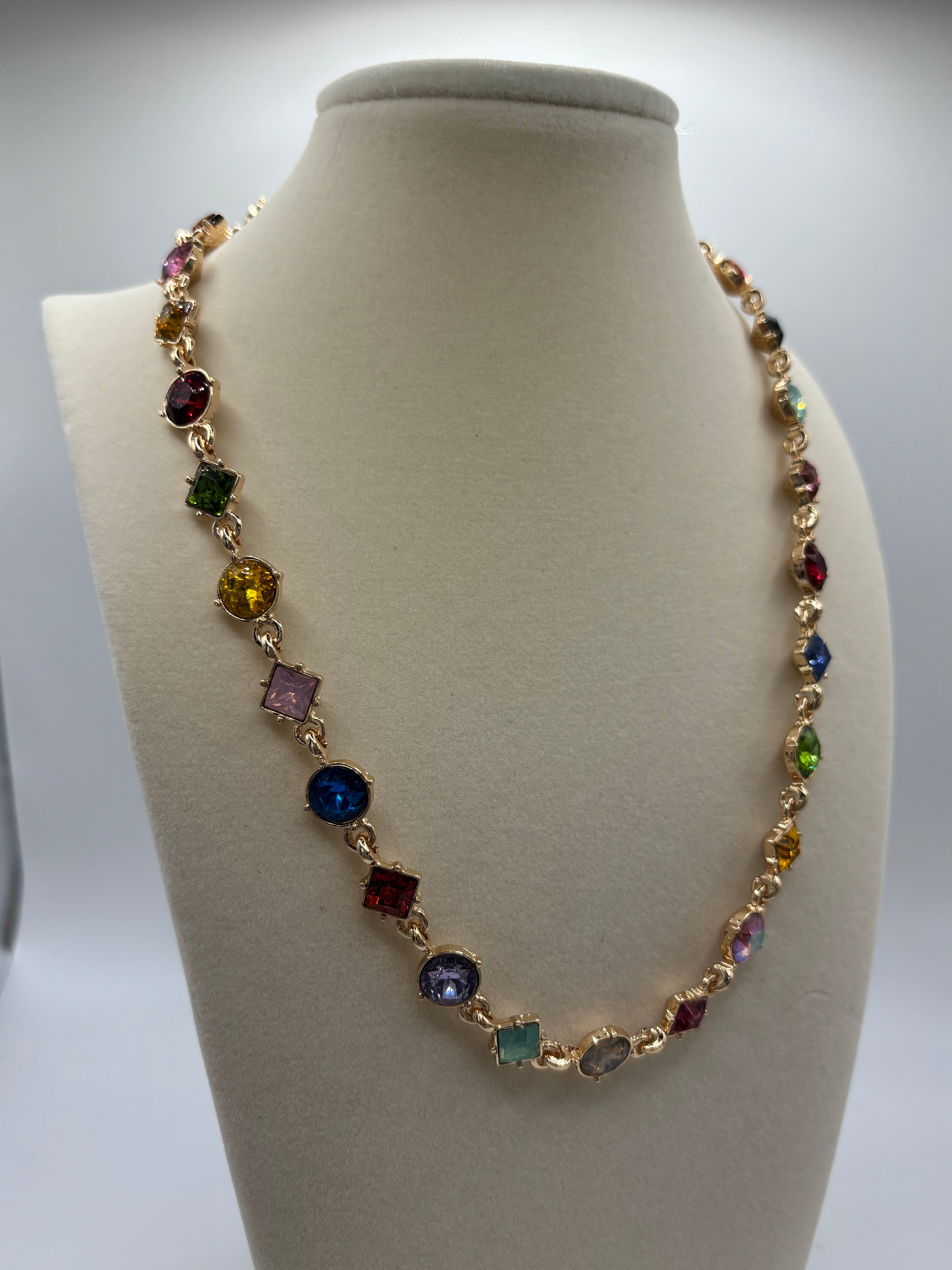 ATC Rainbow Gem Necklace