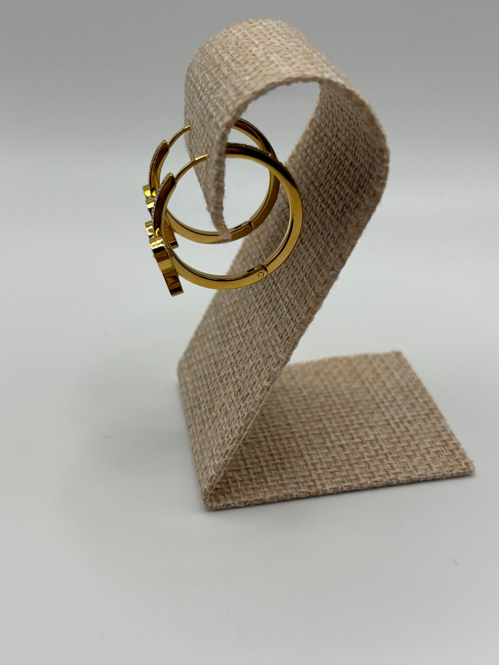 ATC Custom Bow Earrings Gold