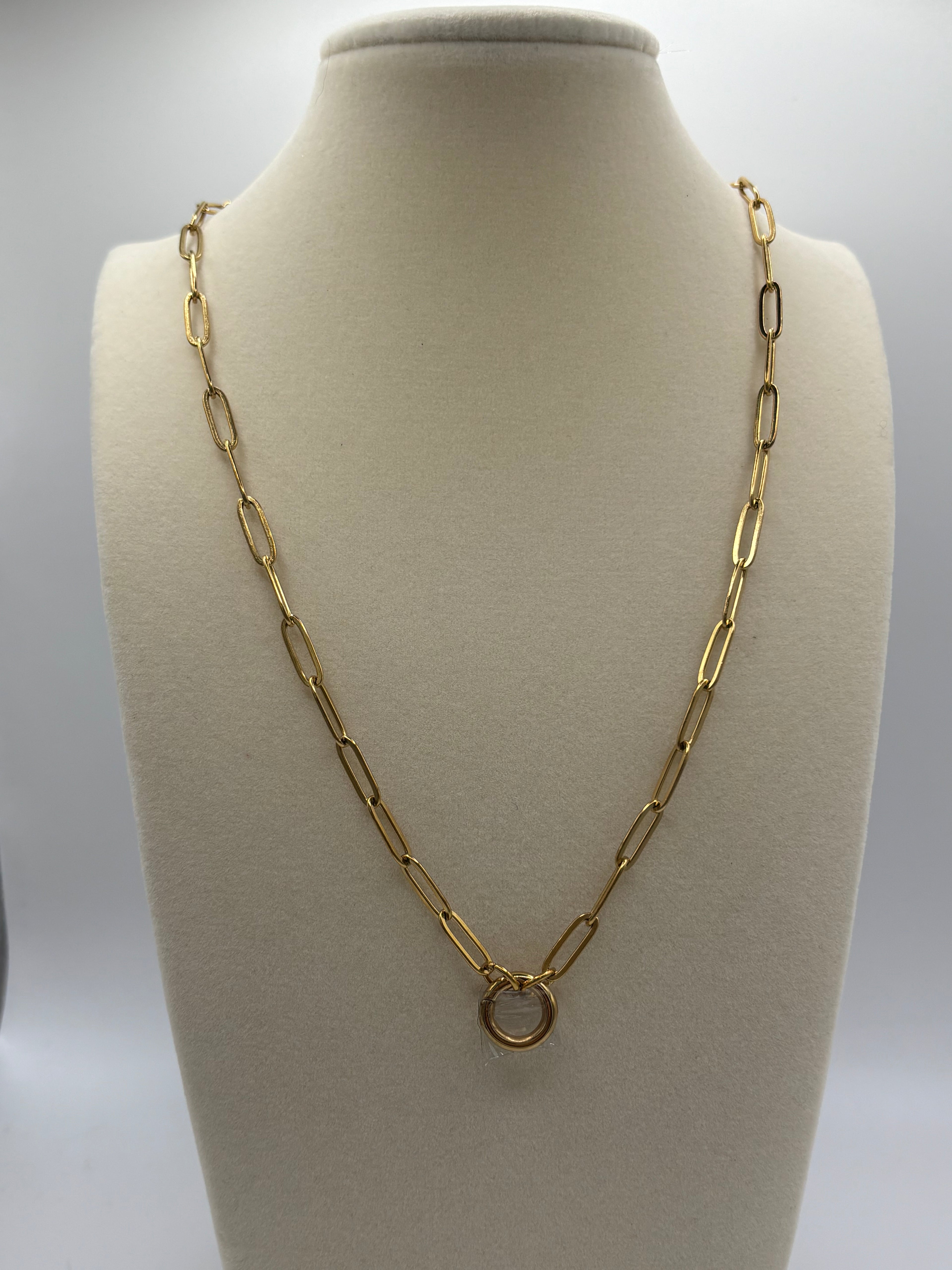 ATC Paperclip Chain With Carabiner
