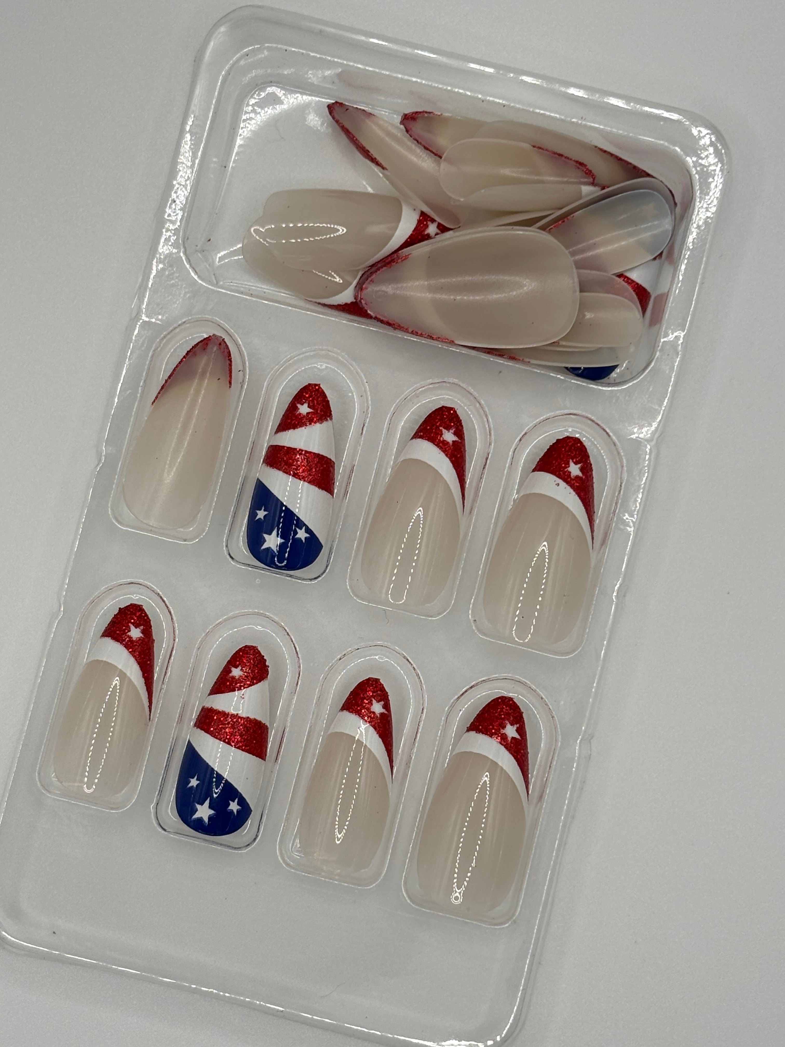 Let Freedom Ring Press-On Nails Medium