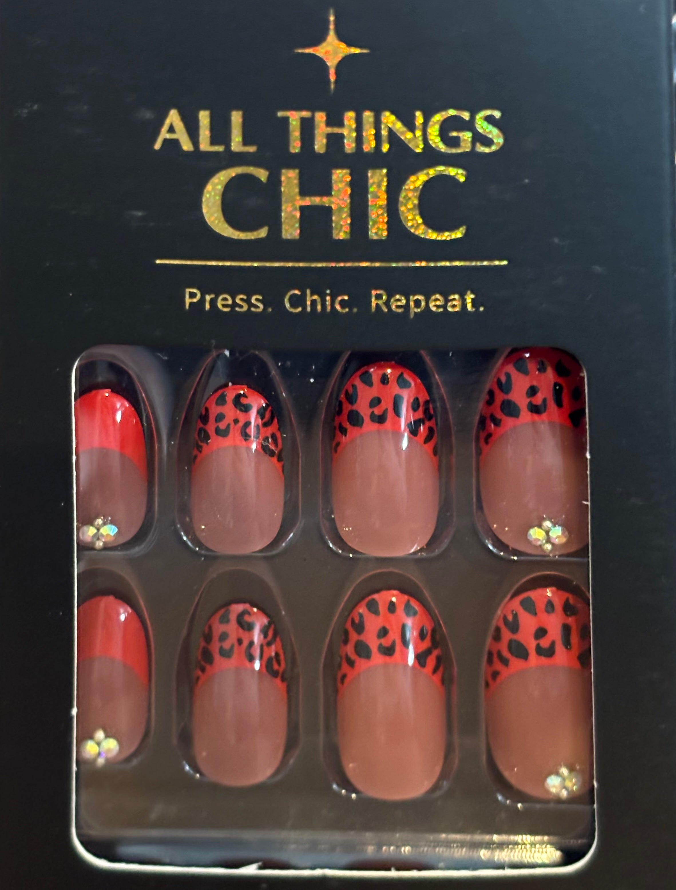 Spice It Up Press-On Nails Short