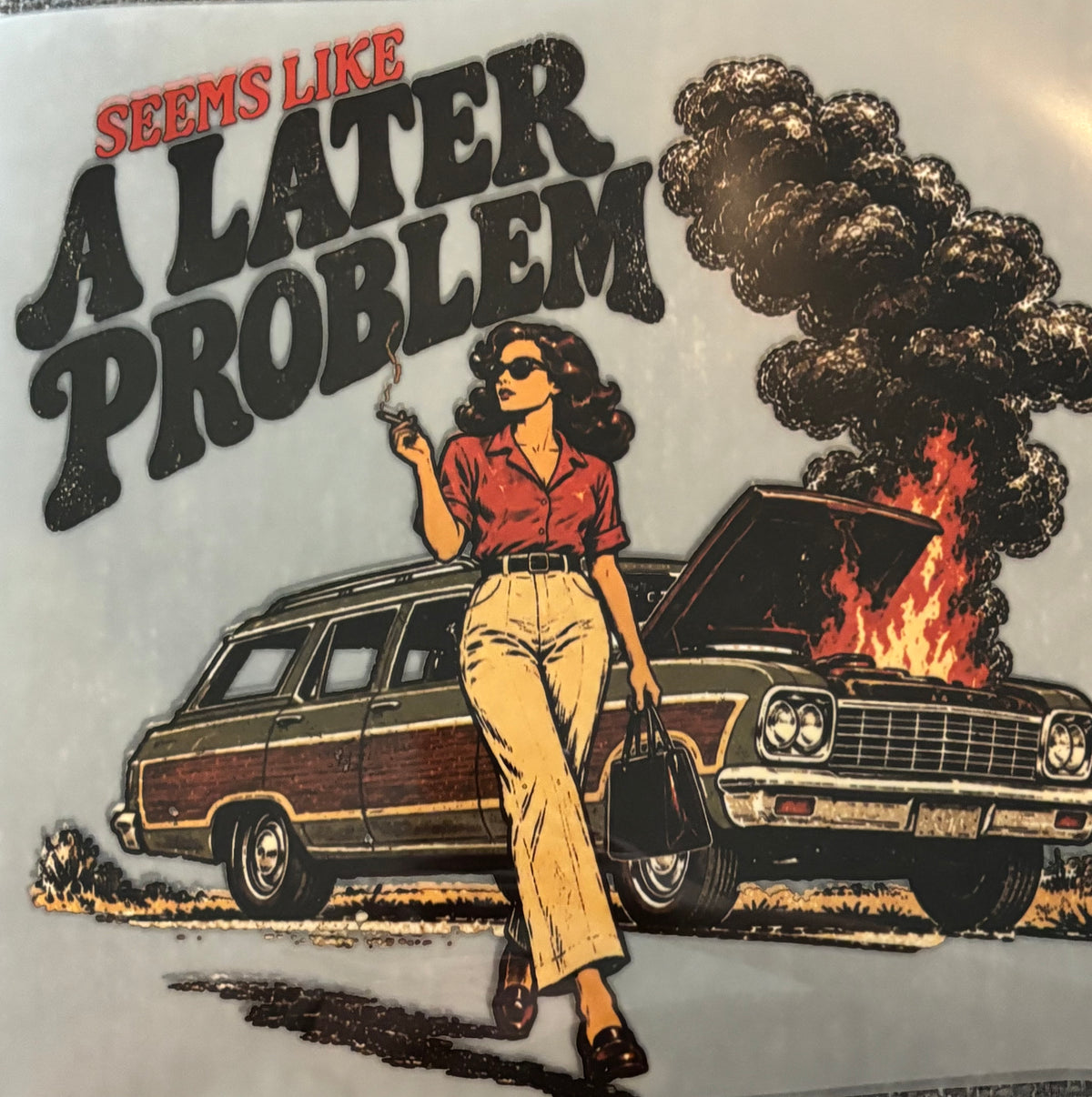 A Later Problem Shirt Design