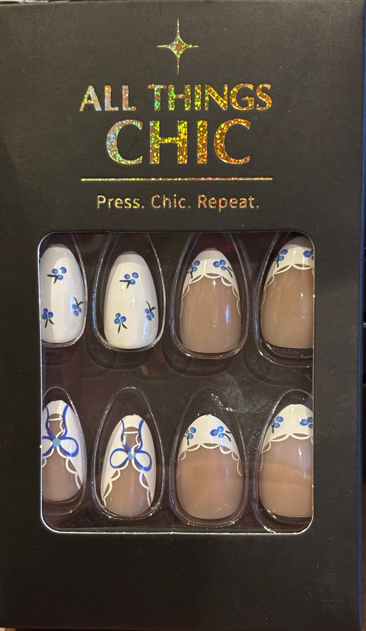 Berry Chic Press-On Nails Short