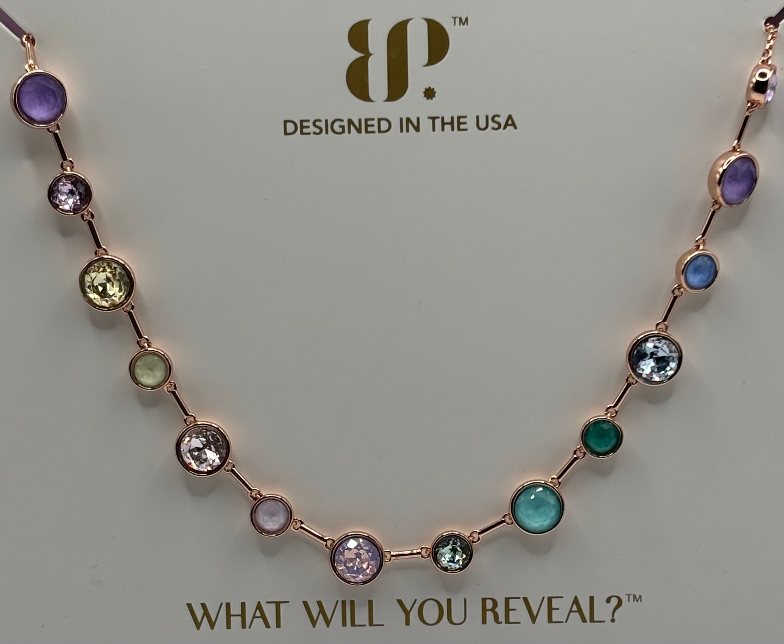 Summer Jewel Candy Global Glamour Necklace