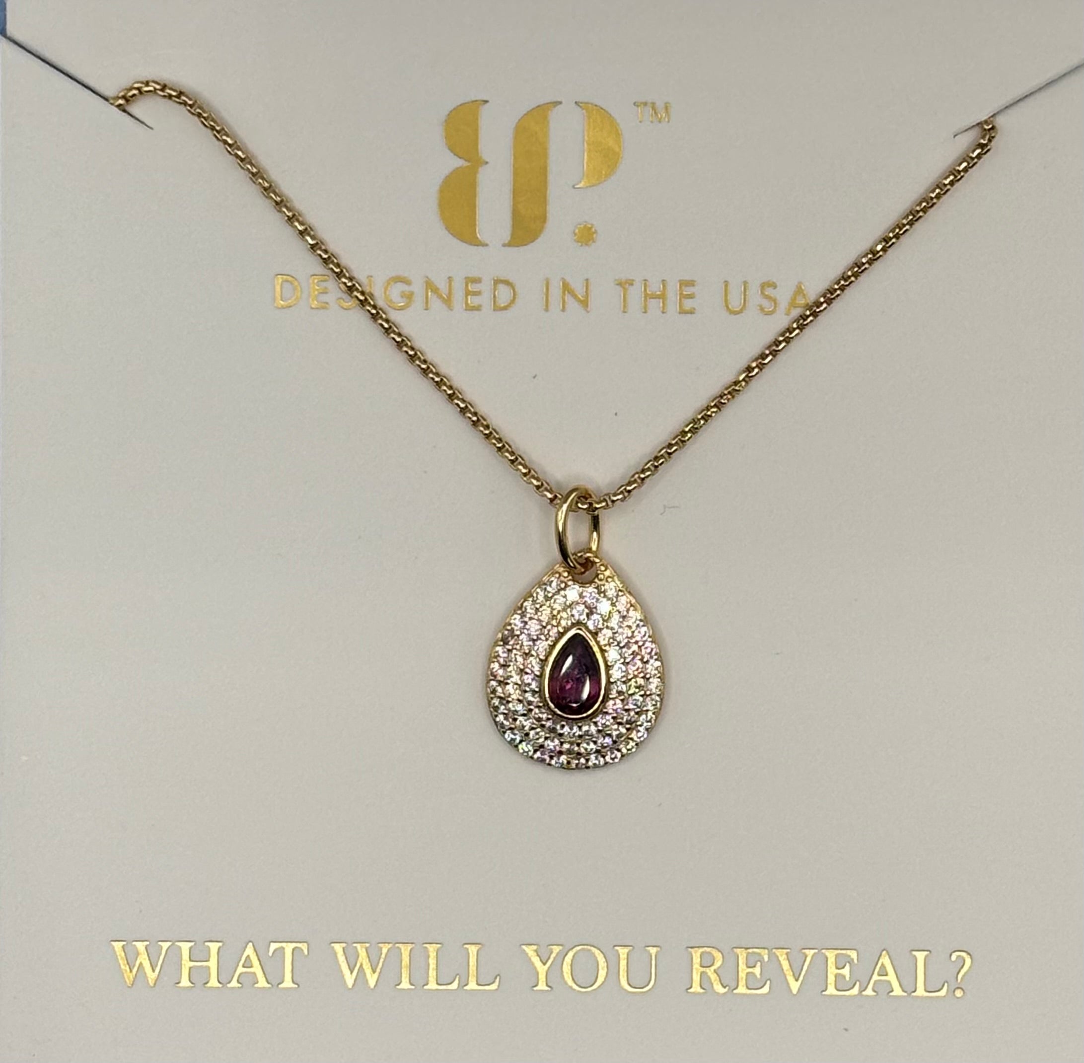 BP The Headliner Vermeil Sterling Club 2026 Necklace