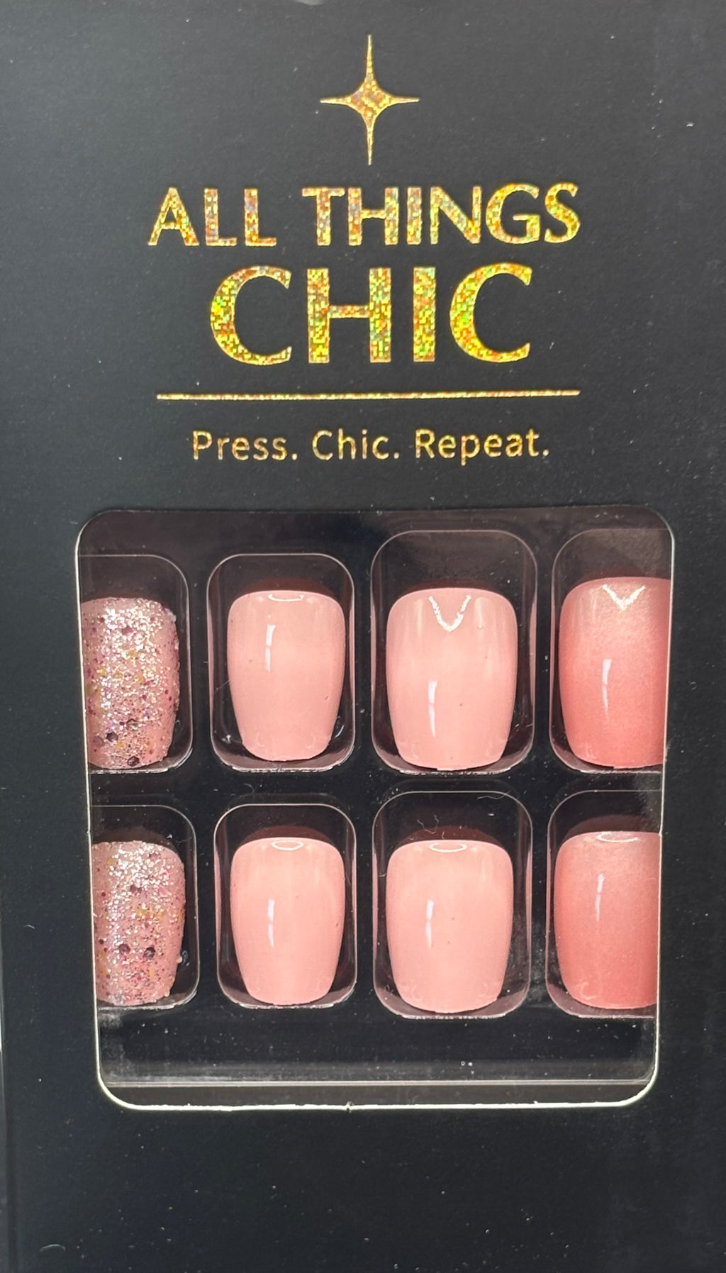 Soft & Subtle Press-On Nails Short