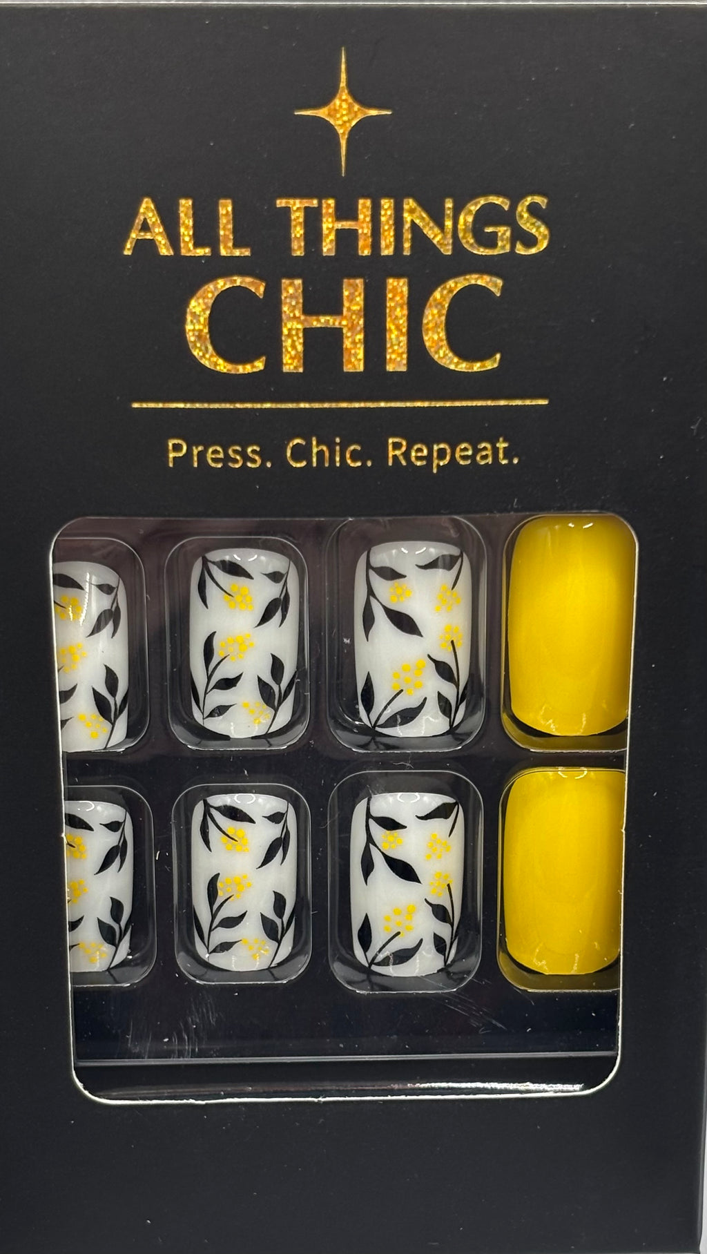 Limoncello Press-On Nails Short