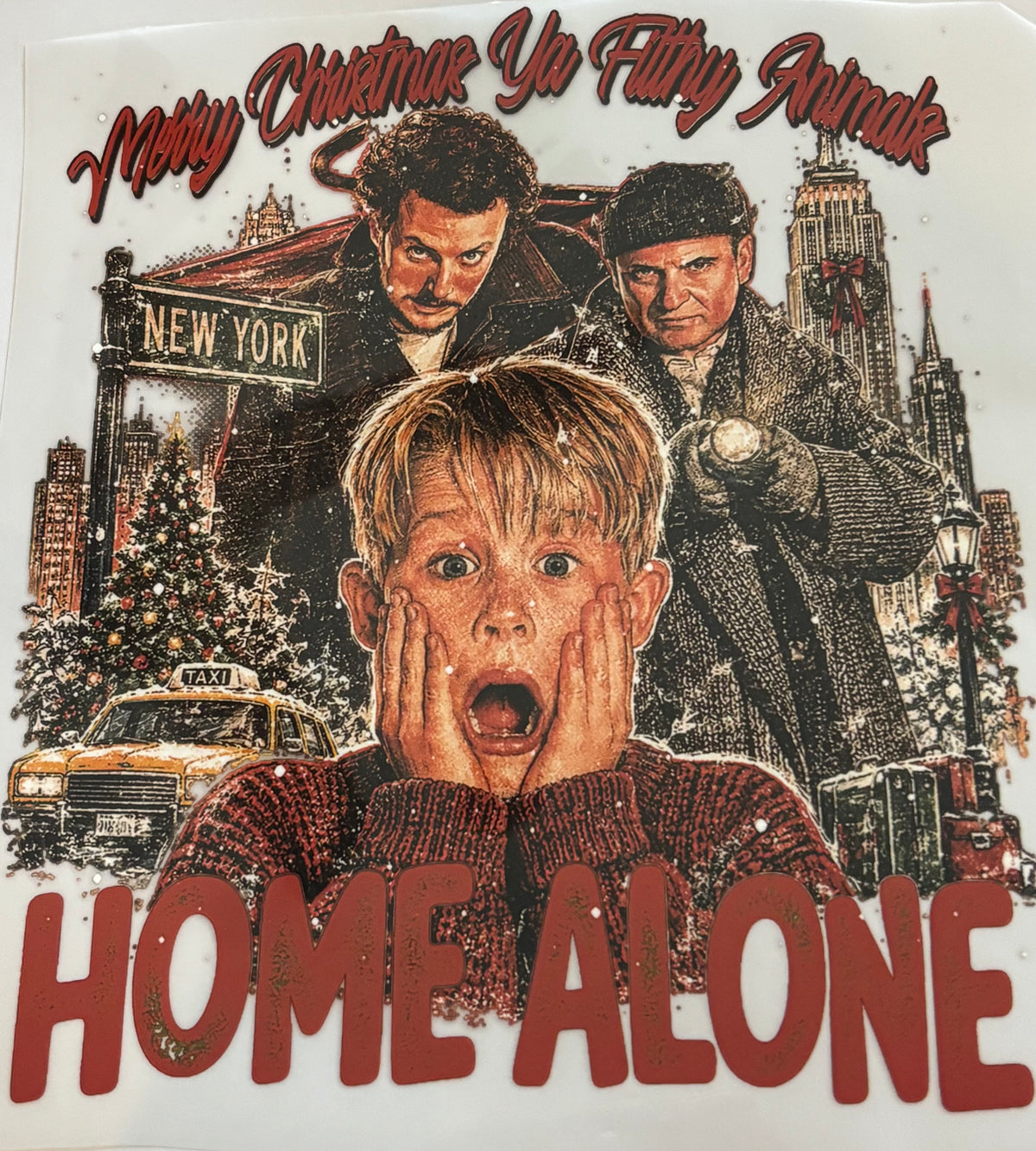 Home Alone Shirt Design