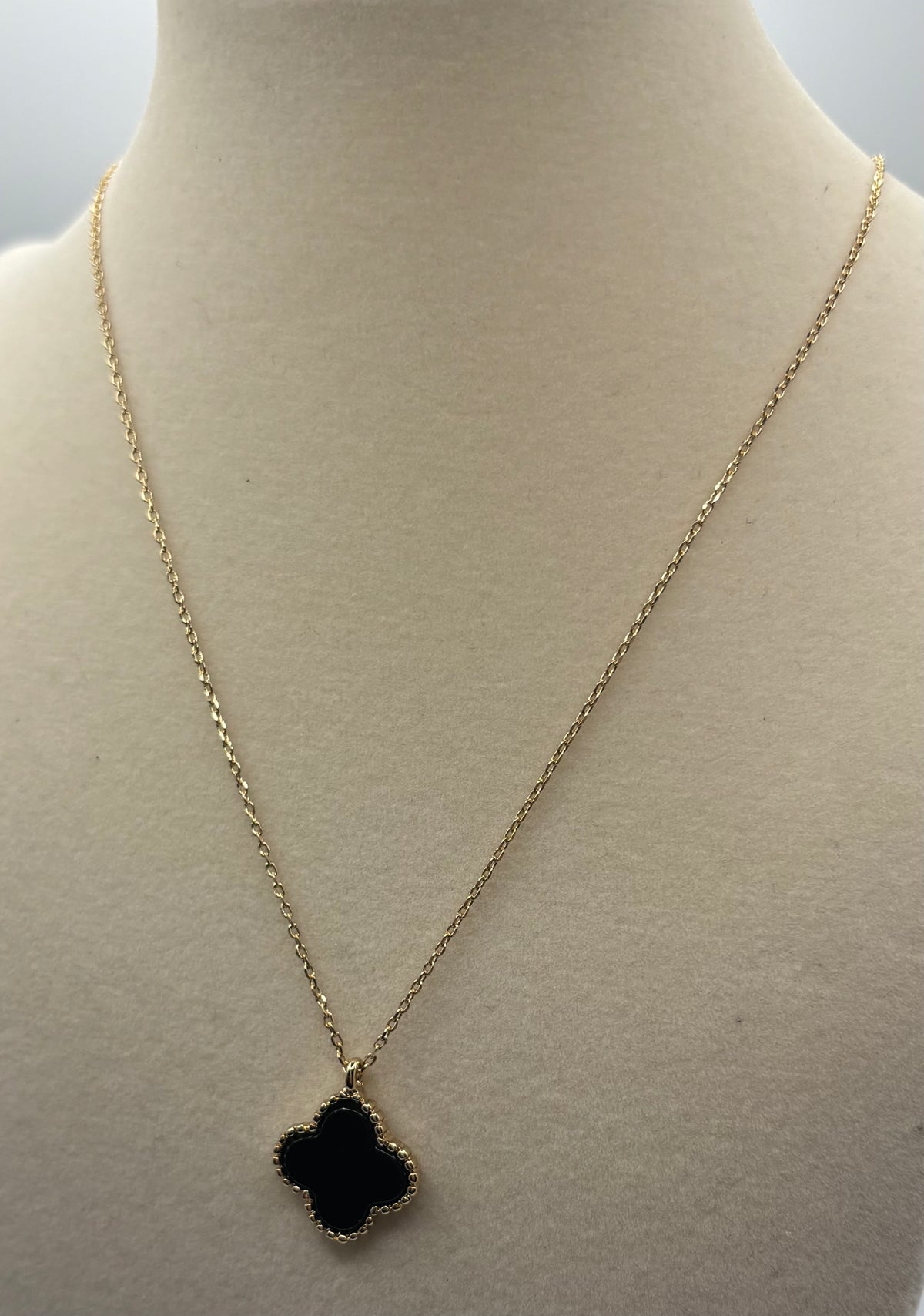 Park Lane Black Clover Necklace
