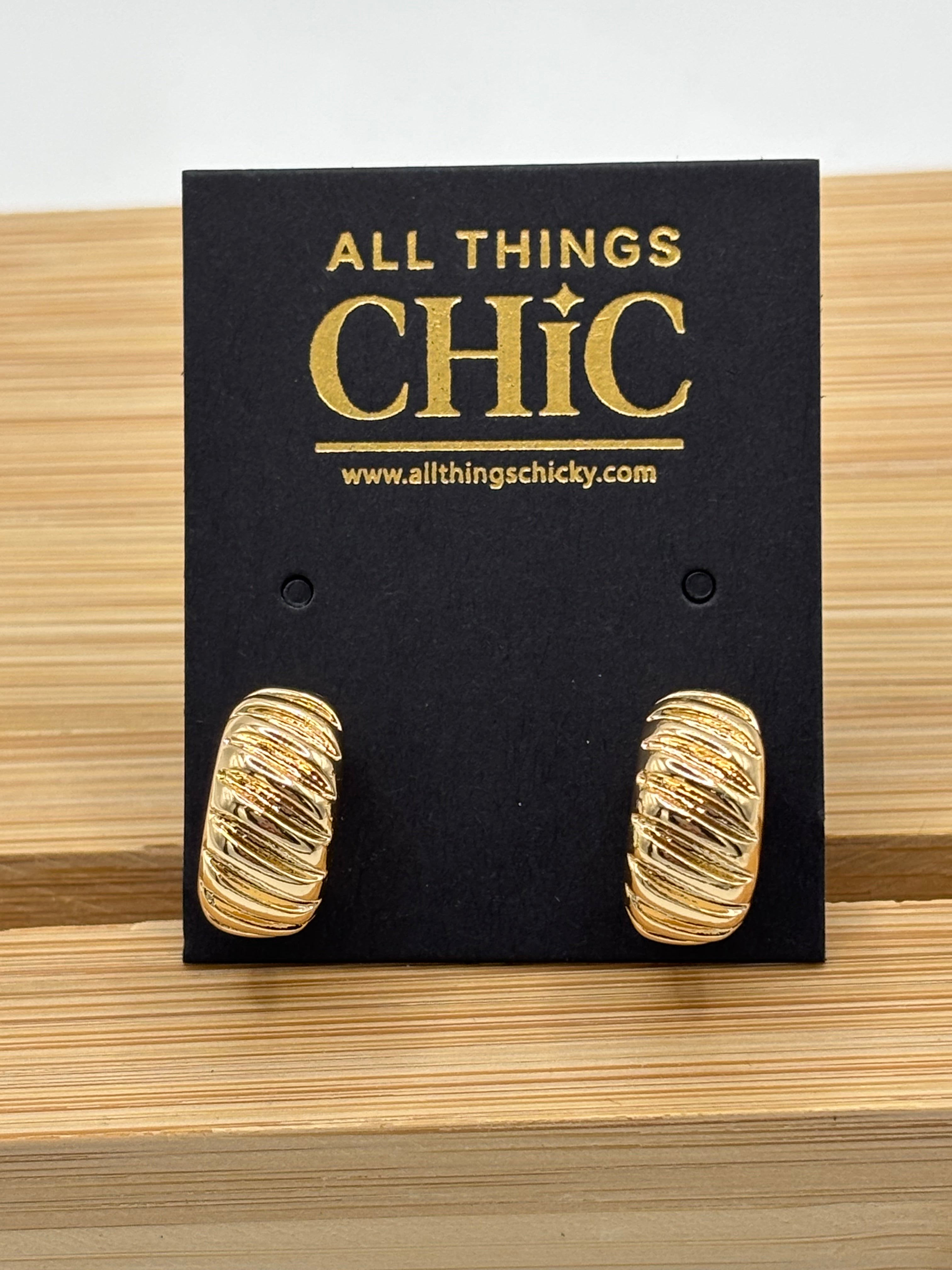 ATC Textured Round Hoop