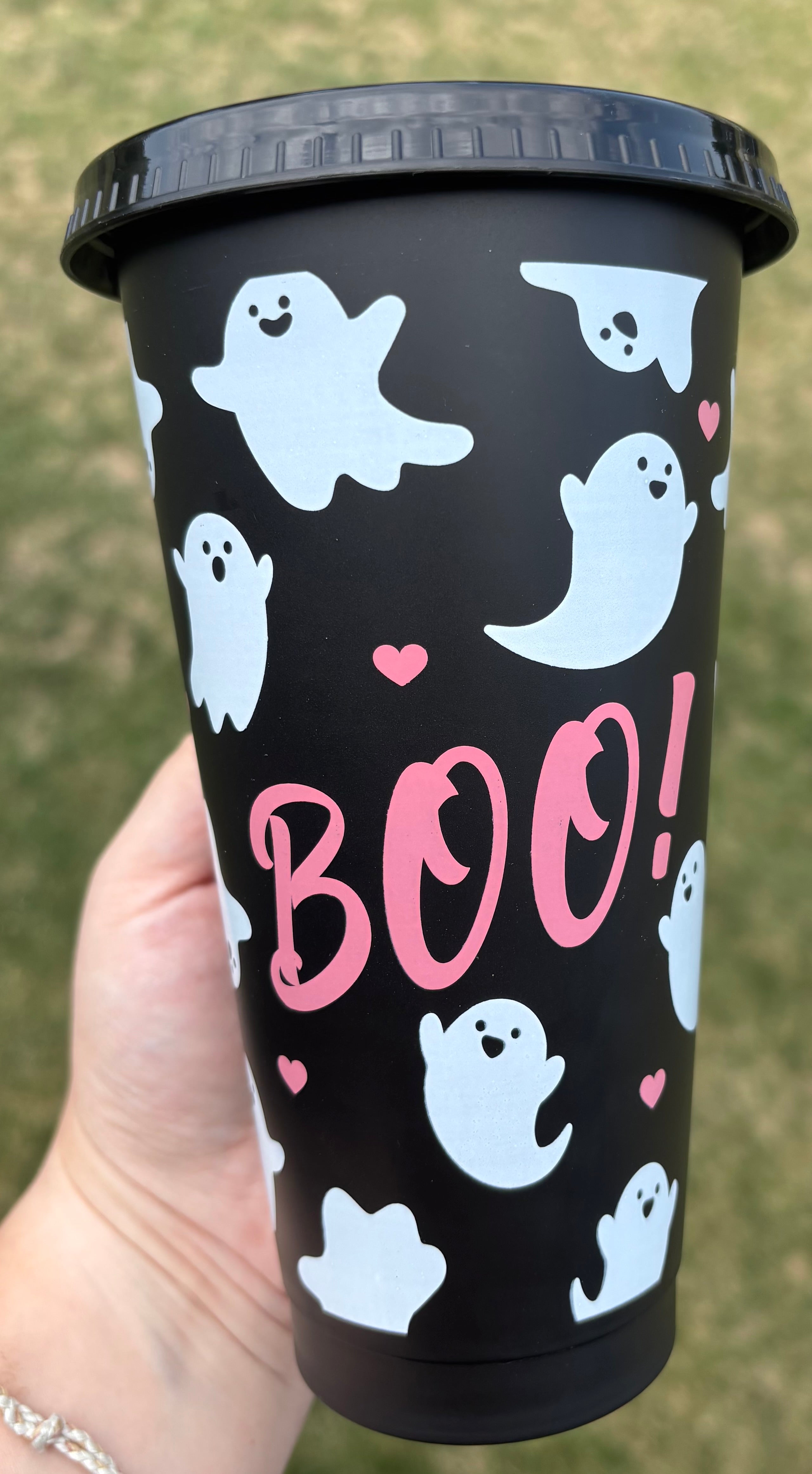 Ghost Boo Halloween Cup