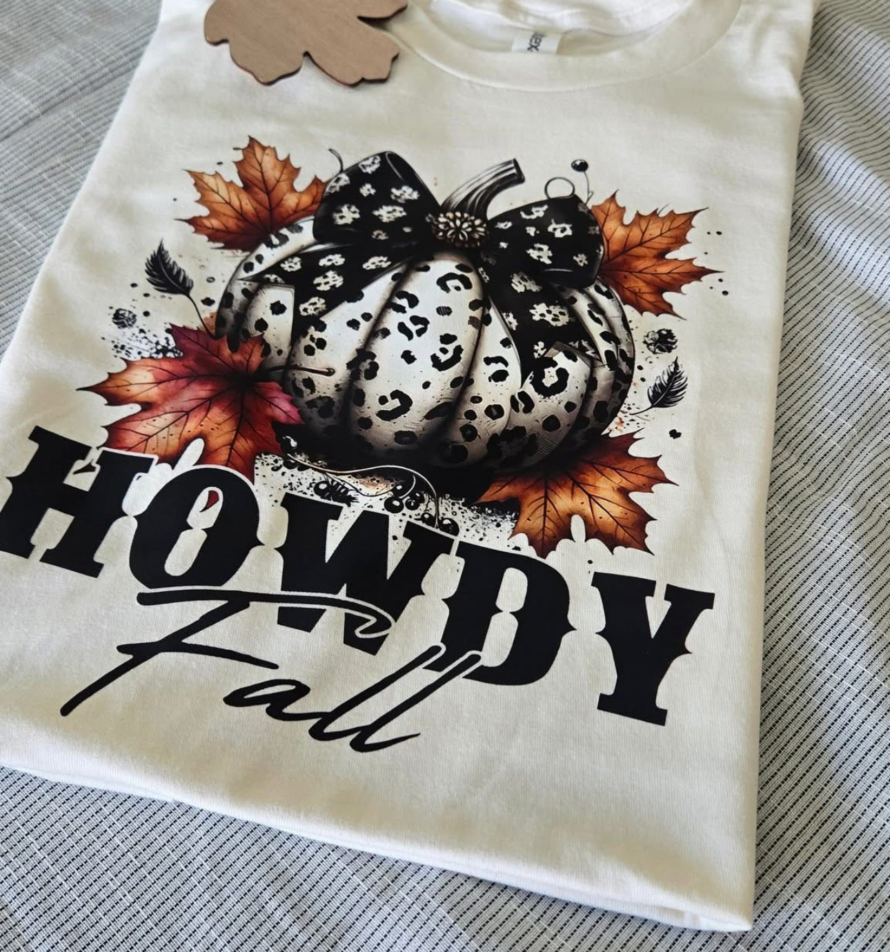 Howdy Fall Pumpkin Shirt — PreOrder
