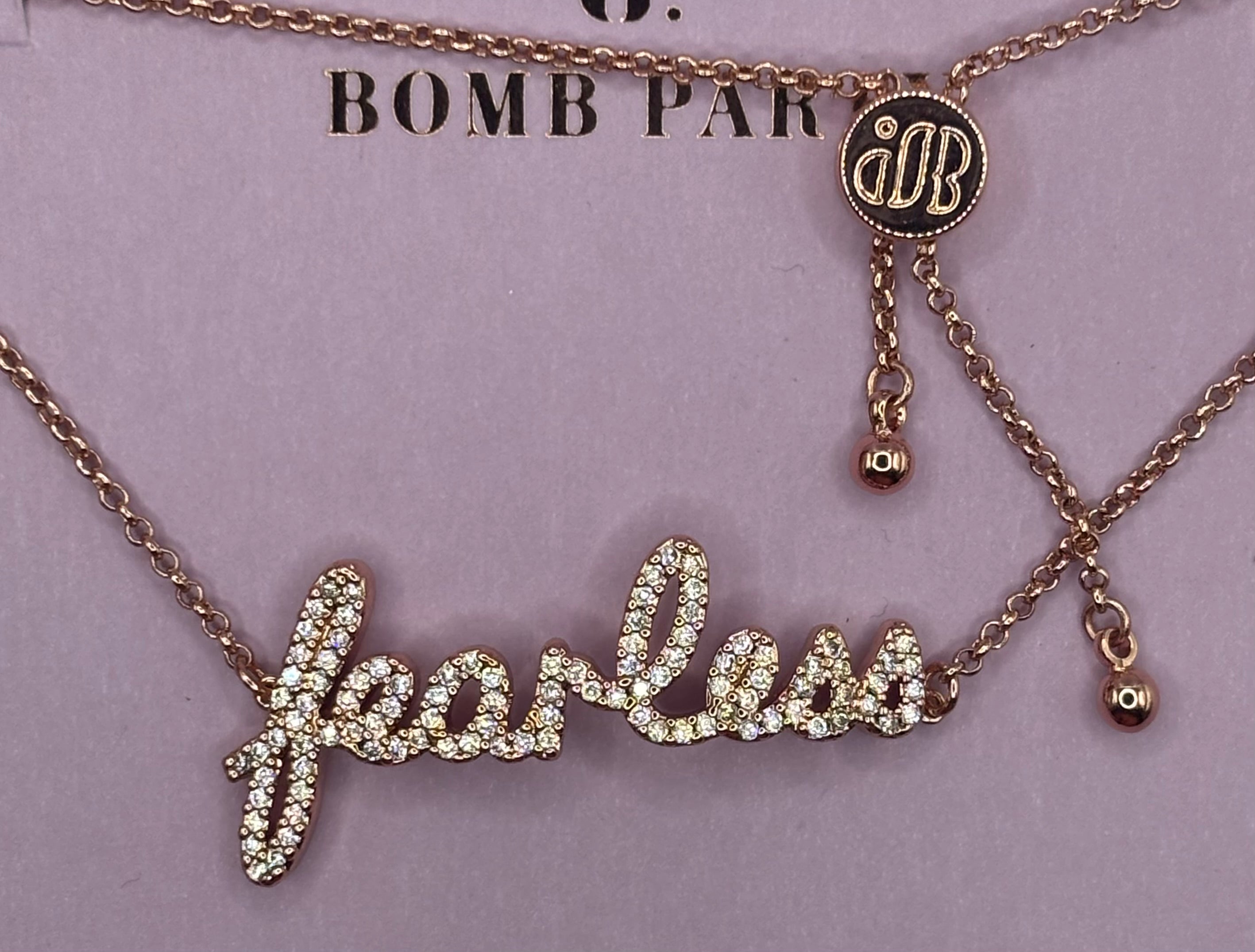 BP The Fearless Script Bracelet