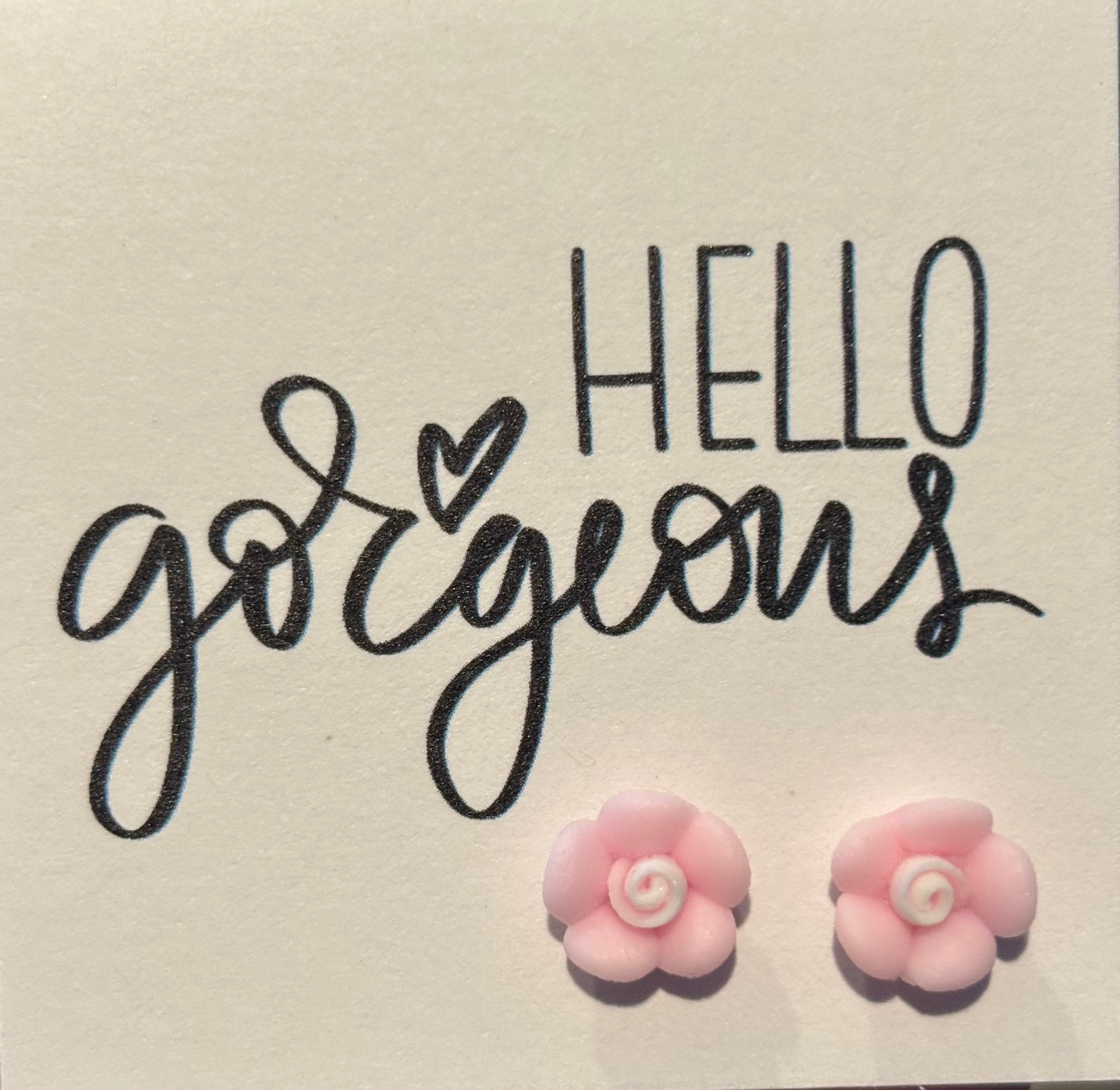 Spring Flowers Stud Earrings