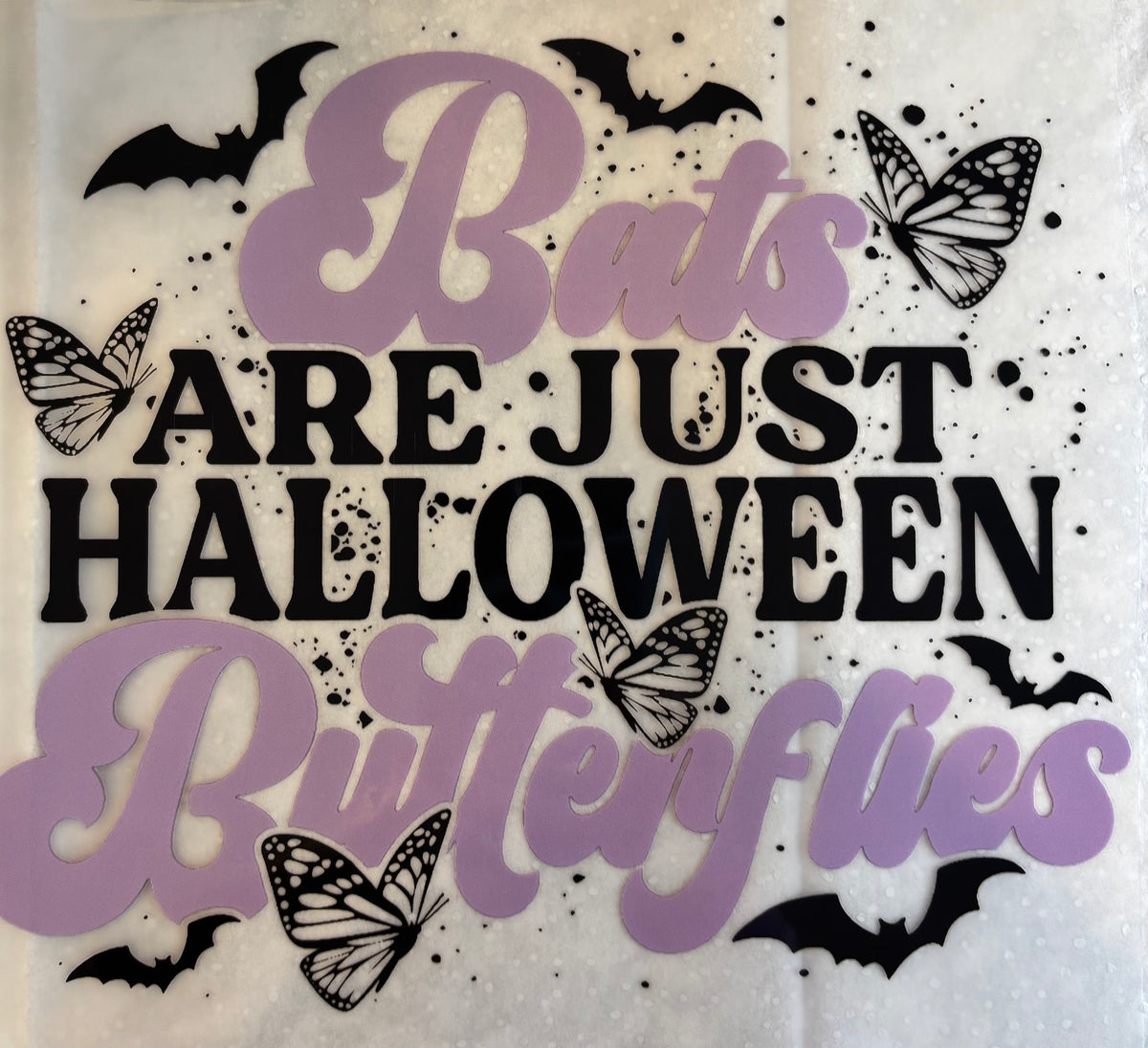 Bats Are Just Halloween Butterflies Shirt