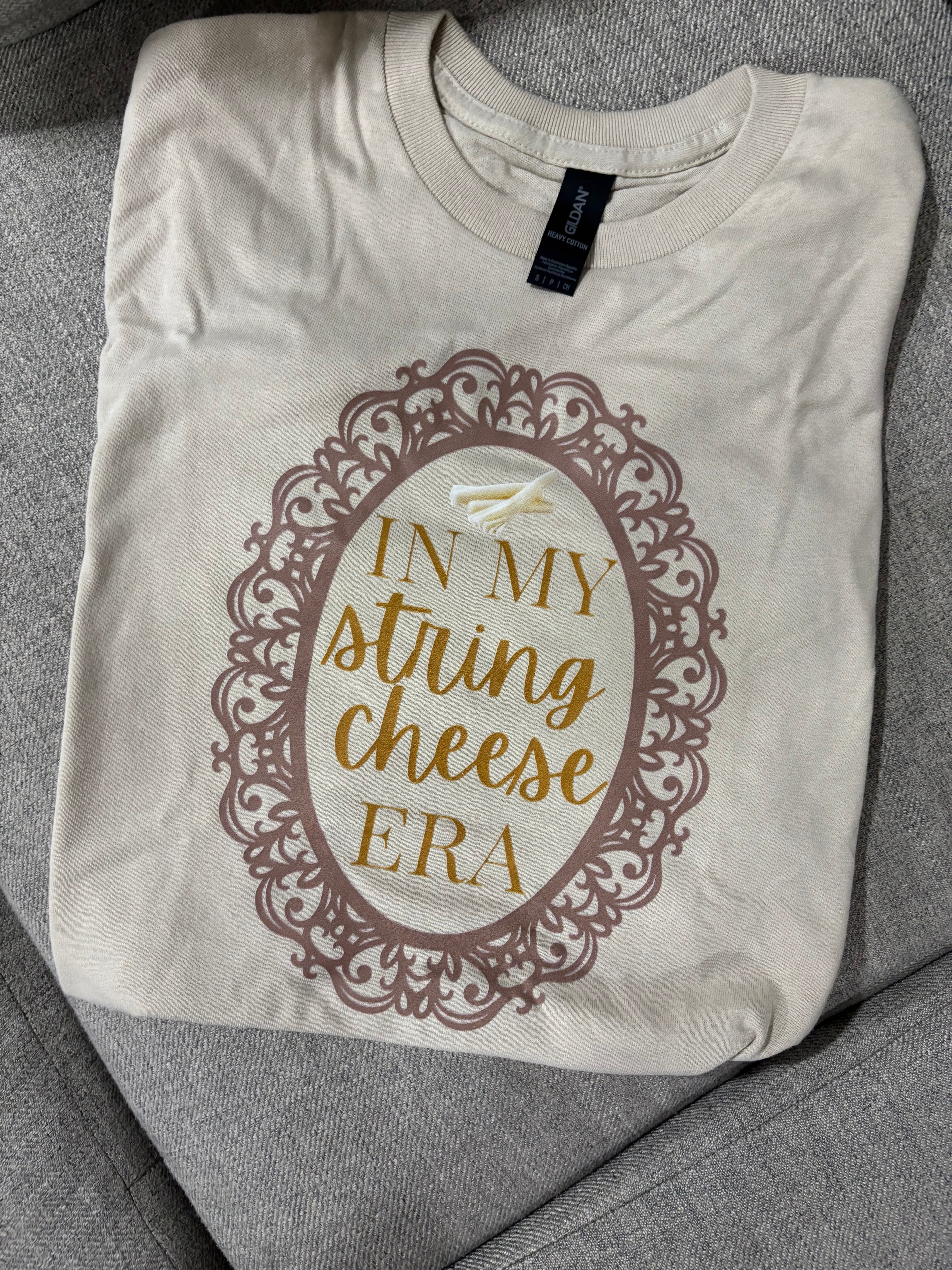 In My String Cheese Era TShirt Size Small