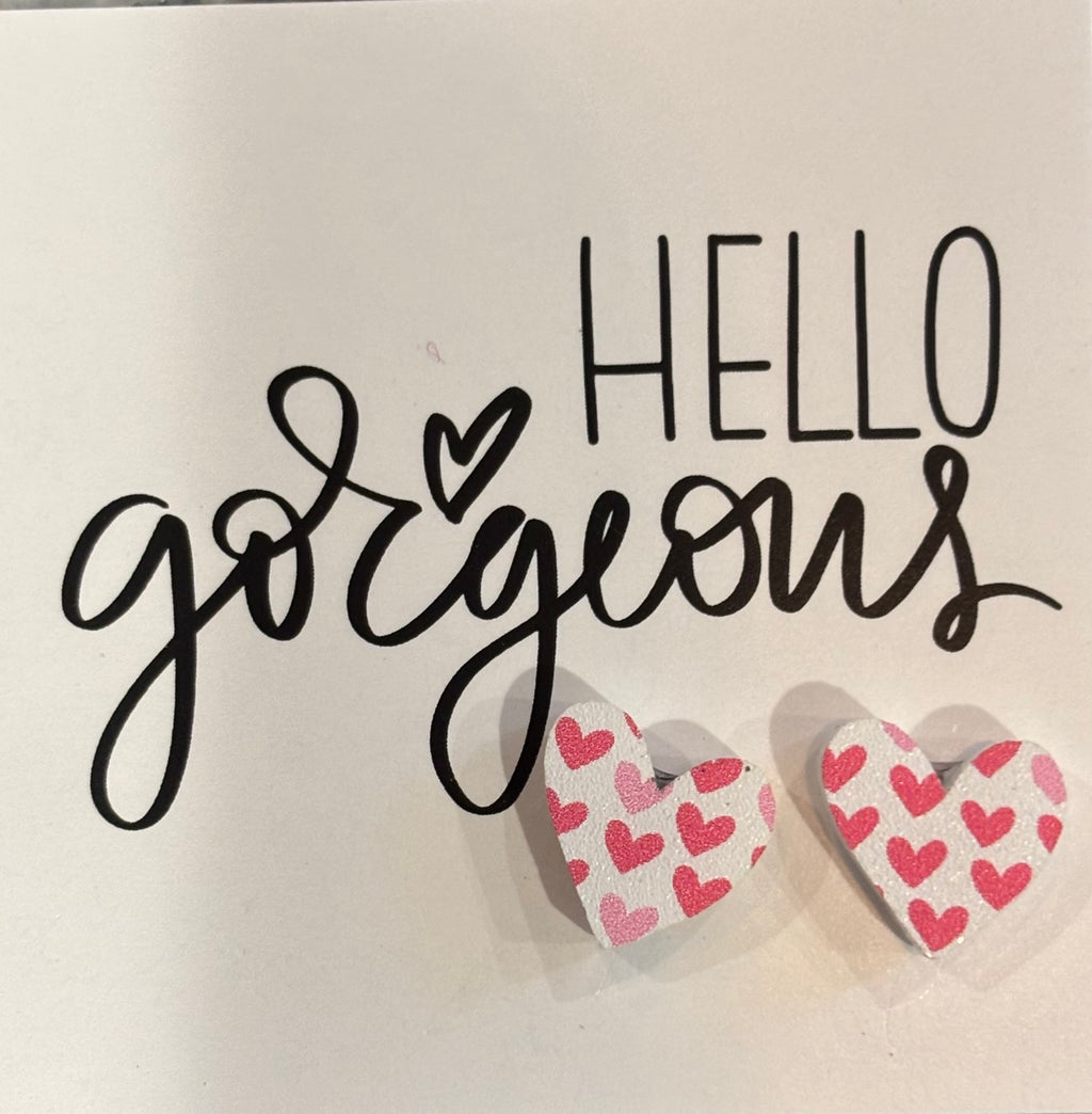 Valentine’s Heart Earrings