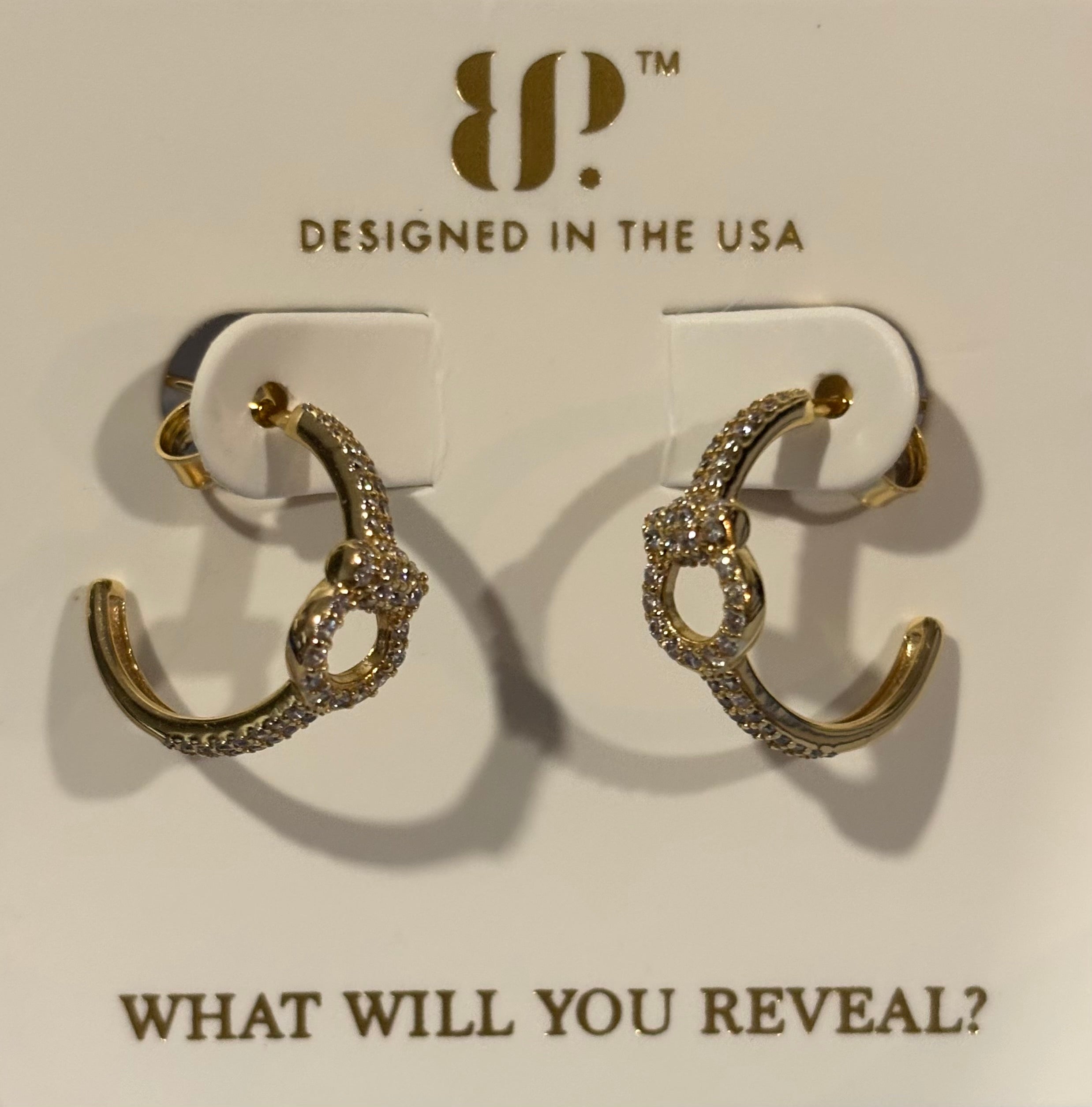 BP The Link Hoops Sterling Club Vermeil 2026 Earrings