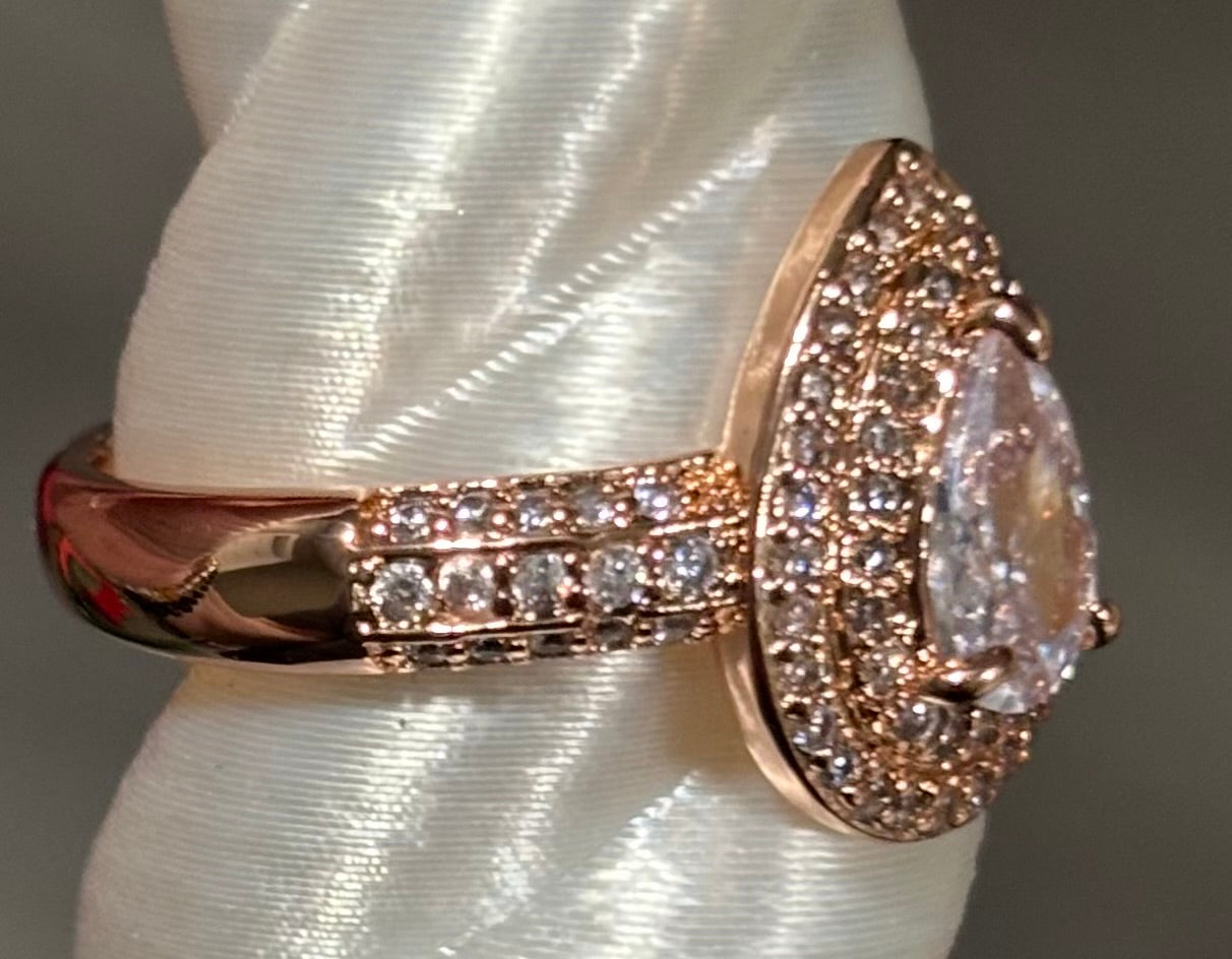 BP CZ Rose Gold Size 8