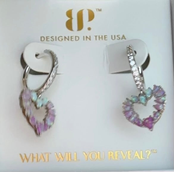 BP Heart Luxe Drop Earrings October 2026 Preorder